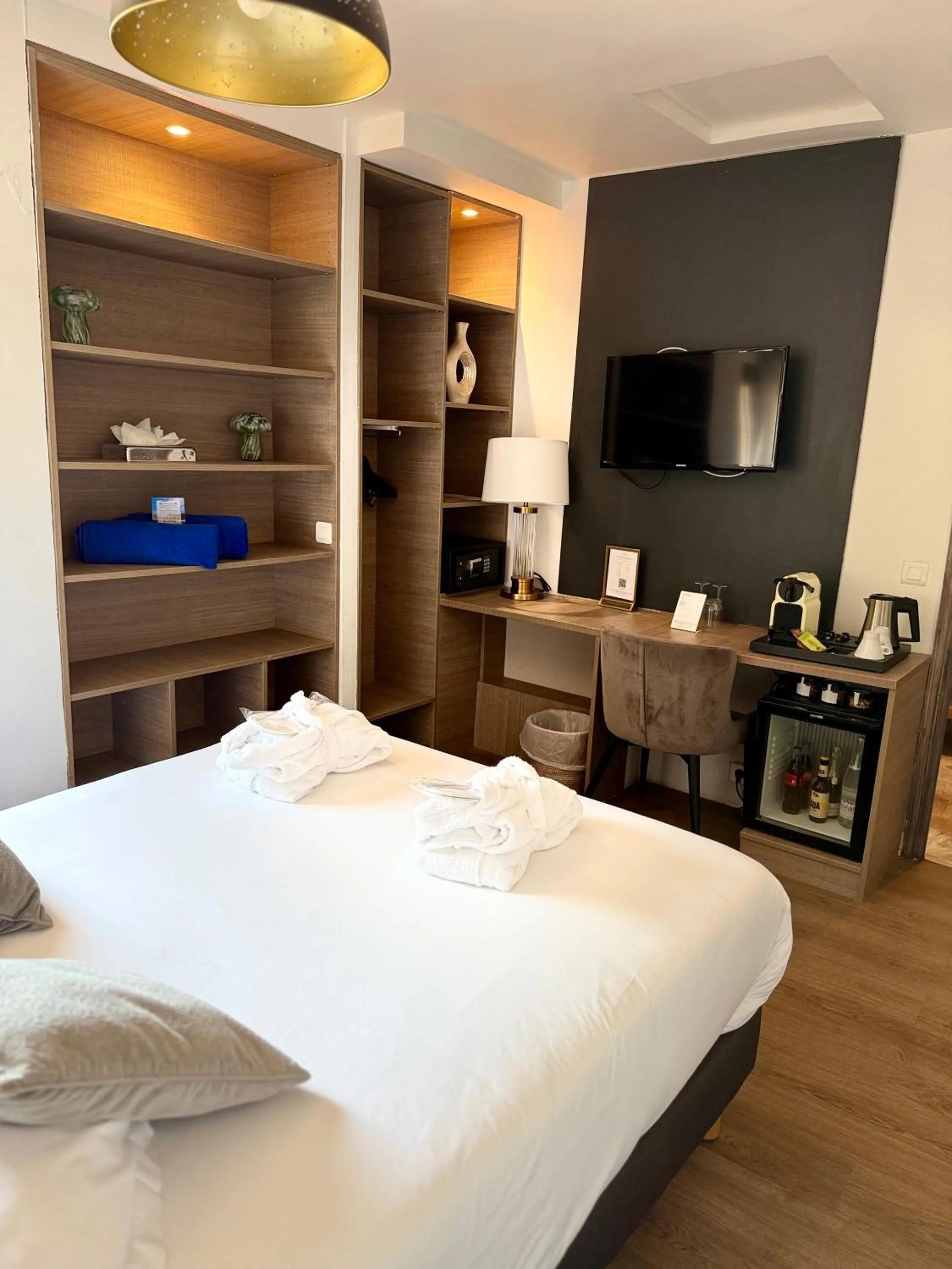 Bed in La Villa Dune, Hôtel & Spa