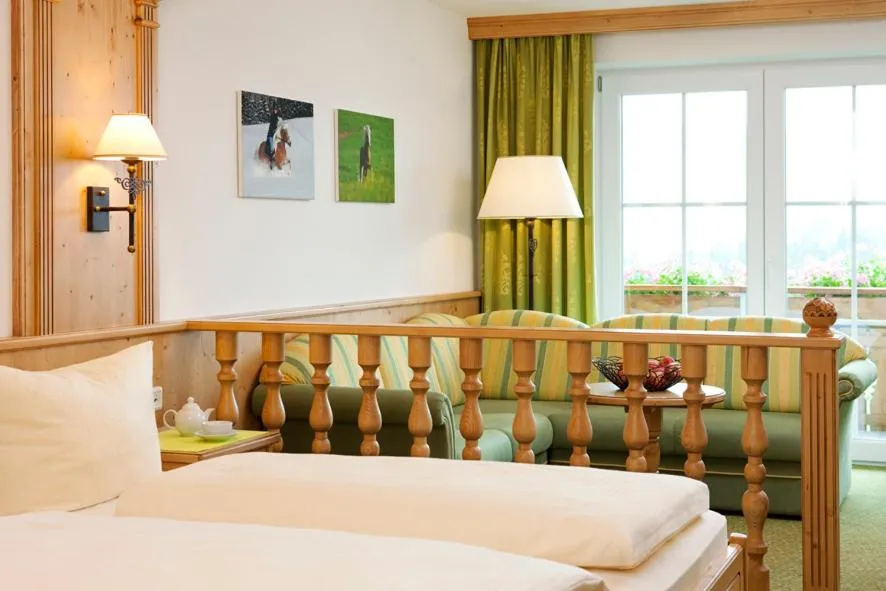 Bedroom, Bed in Haflingerhof