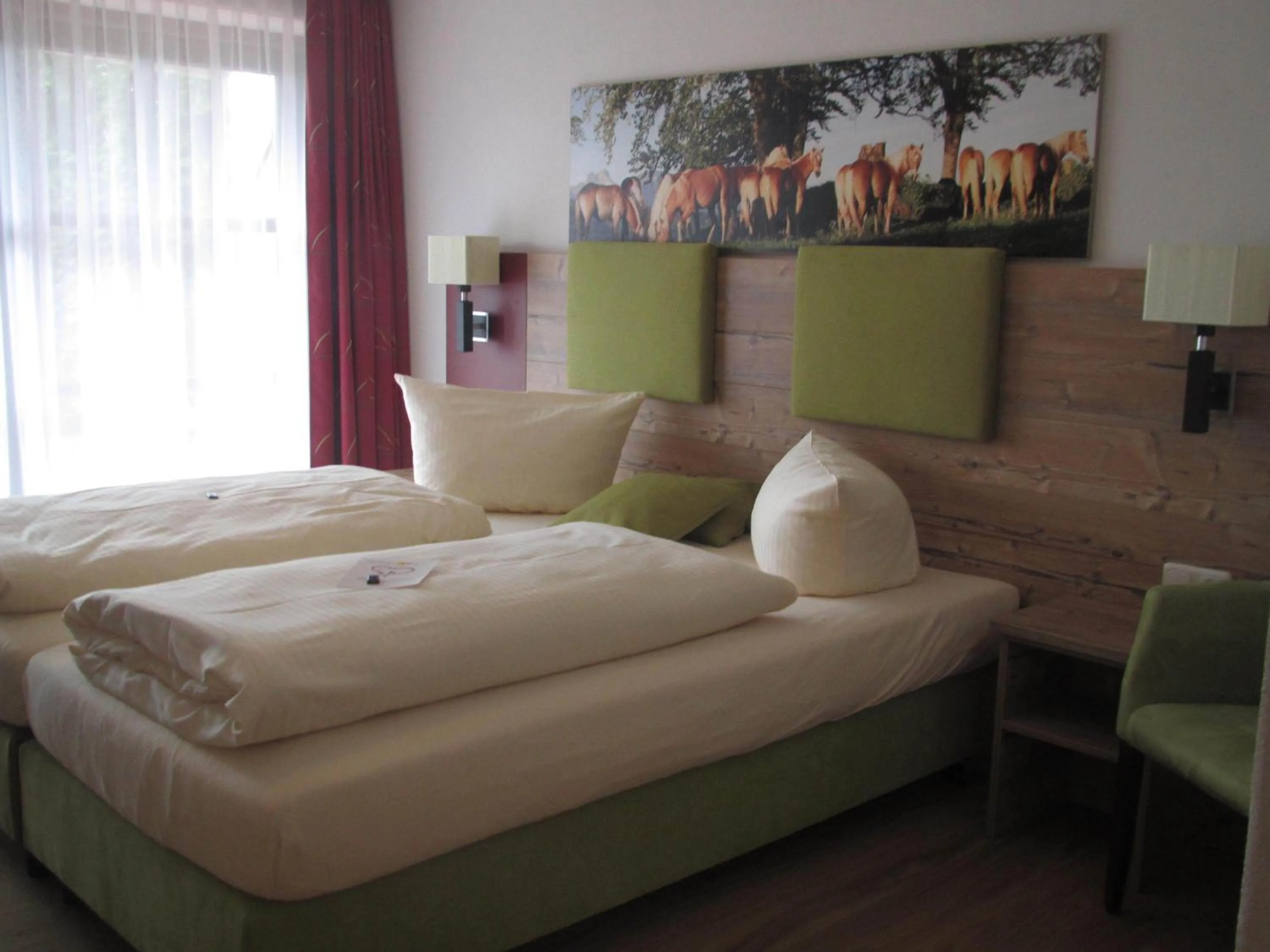 Bedroom, Bed in Haflingerhof