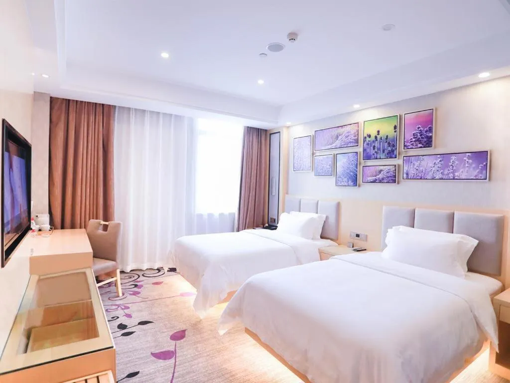 Bed in Lavande Hotel Fangchenggang Administrative Center