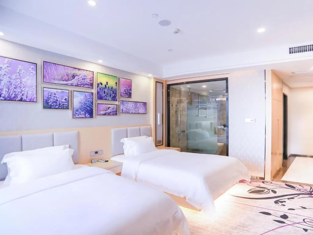 Bed in Lavande Hotel Fangchenggang Administrative Center