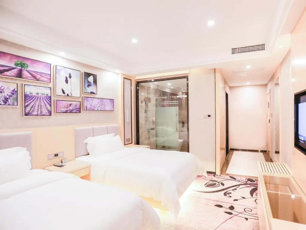 Bed in Lavande Hotel Fangchenggang Administrative Center