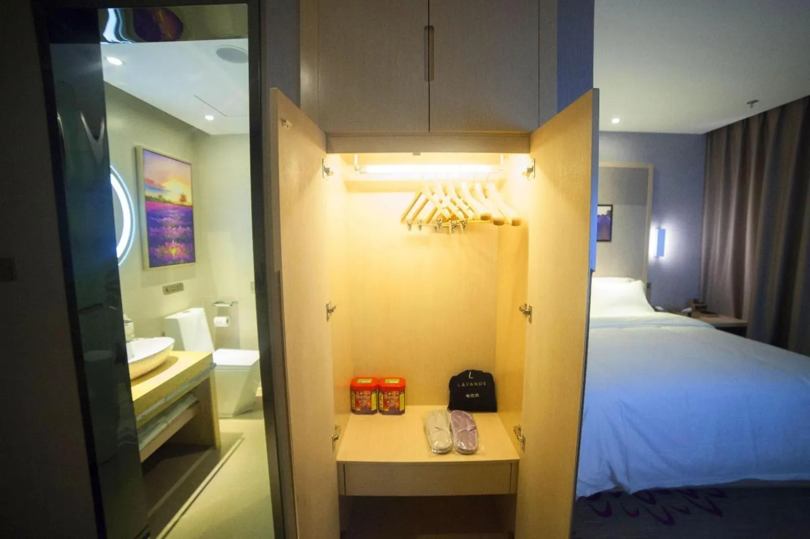 Bed in Lavande Hotel Taian Dongyue Street Daimiao