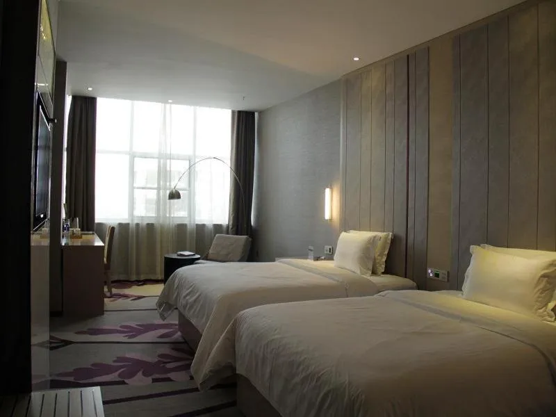 Bed in Lavande Hotel Yinchuan Railway Station Wanda