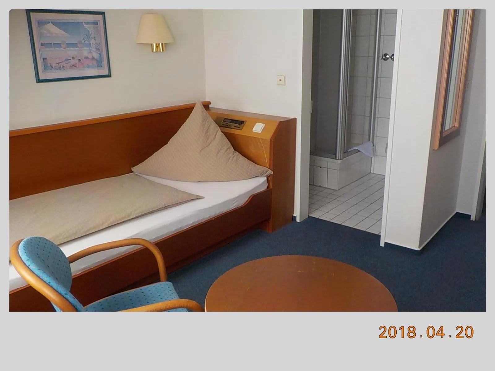 Photo of the whole room in Porsche Hotel