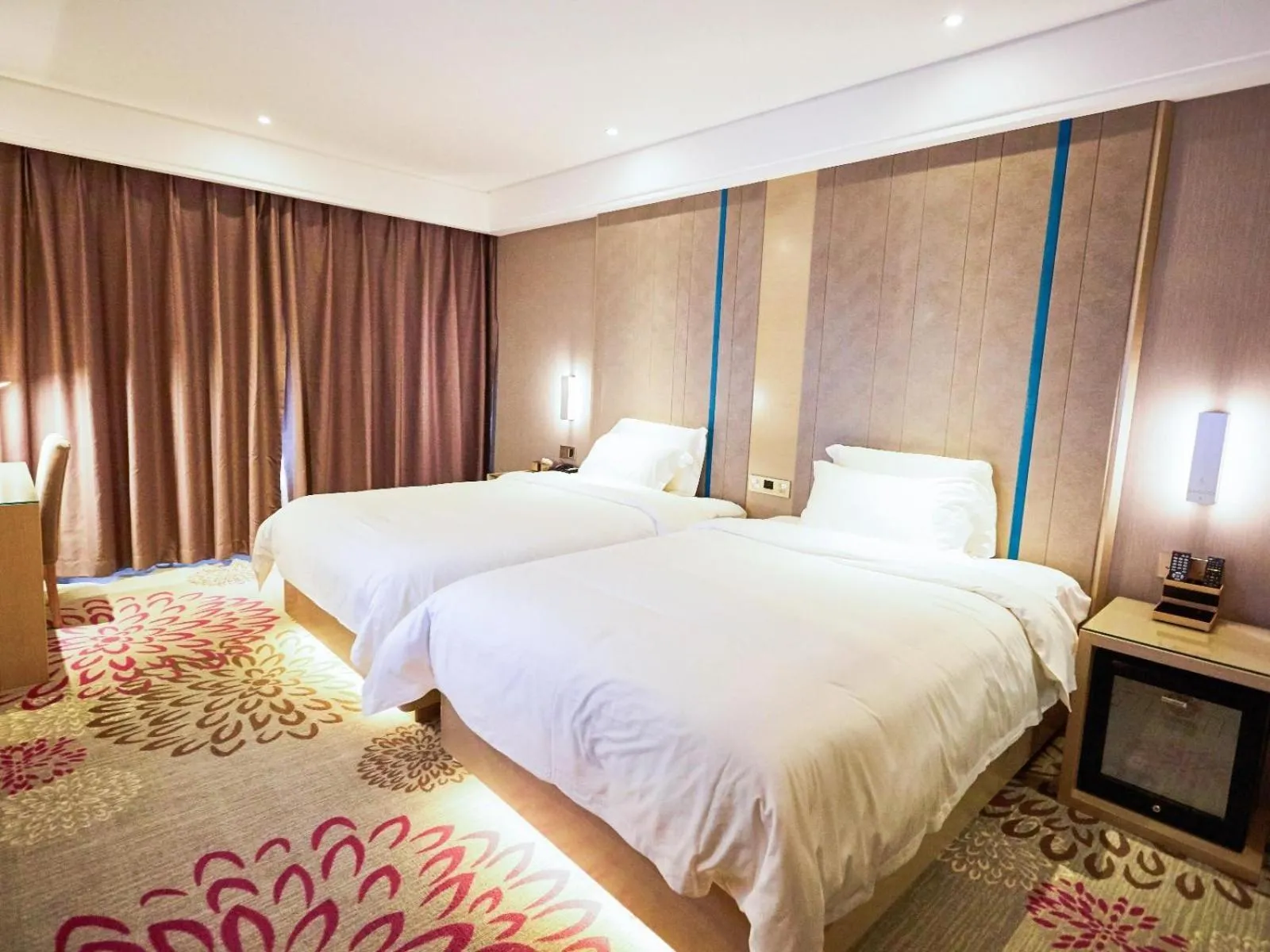 Bed in Lavande Hotel ZhanJiang HaiBin Avenue Jiangnanshijia