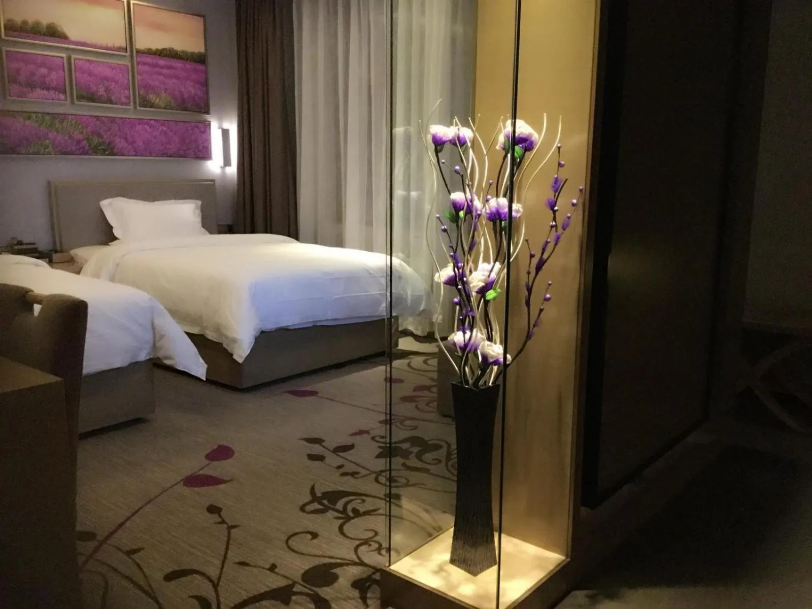 Bed in Lavande Hotel Longnan Changjiang River Avenue