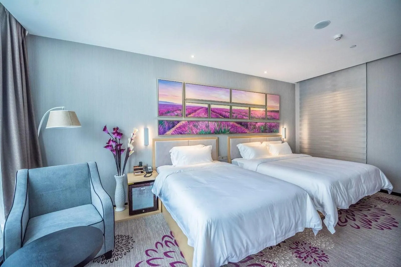 Bed in Lavande Hotel Chongqing Tongliang Wanda Plaza Gas Tower