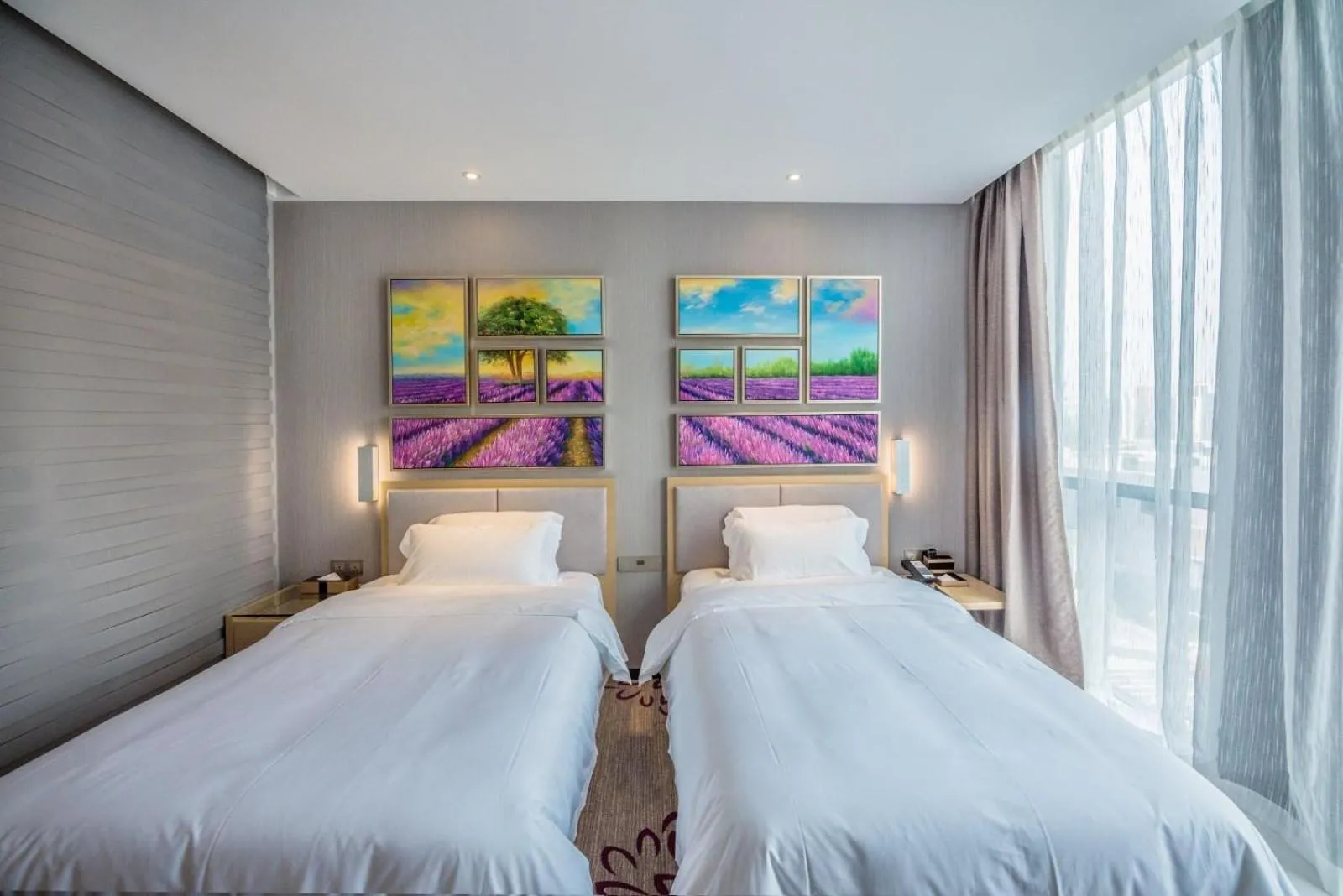 Bed in Lavande Hotel Chongqing Tongliang Wanda Plaza Gas Tower