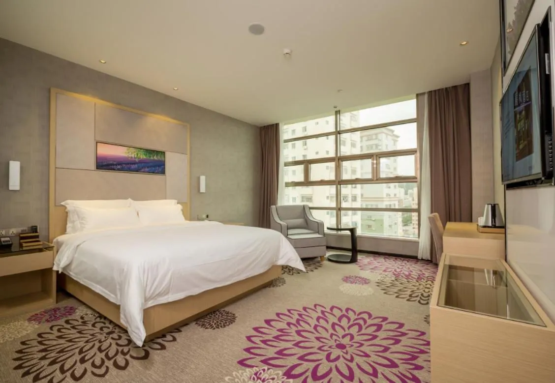 Bed in Lavande Hotel Dongguan Humen Wanda Square
