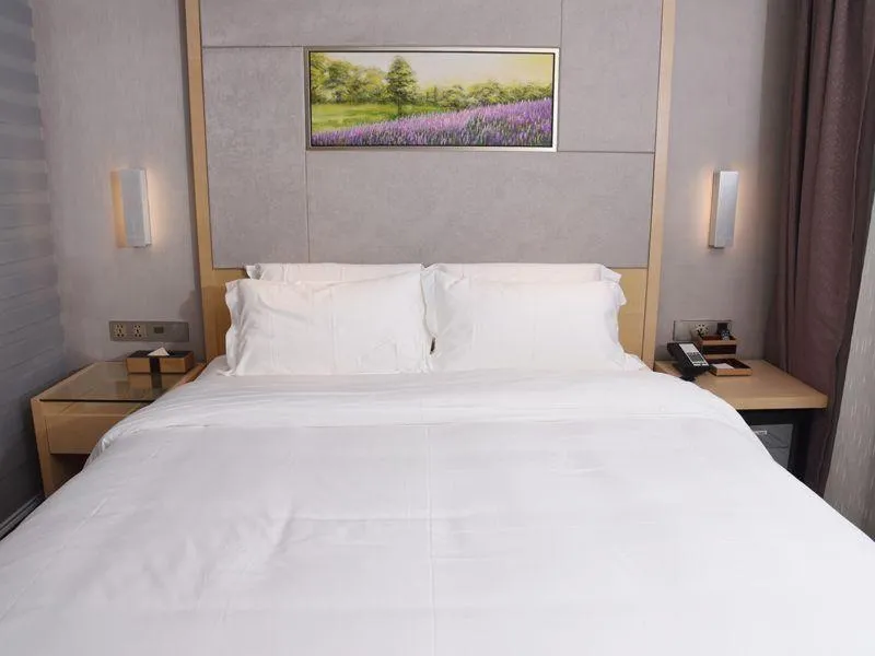 Bed in Lavande Hotel Zhanjiang Xuwen Tianrunhui