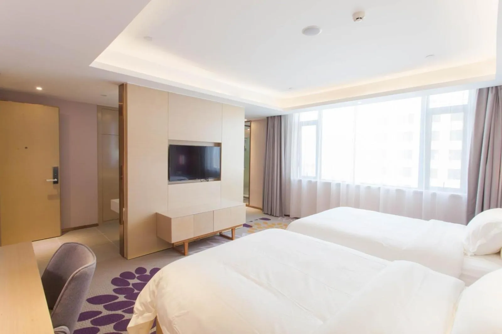 Bed in Lavande Hotel Puning International Commodity Mall