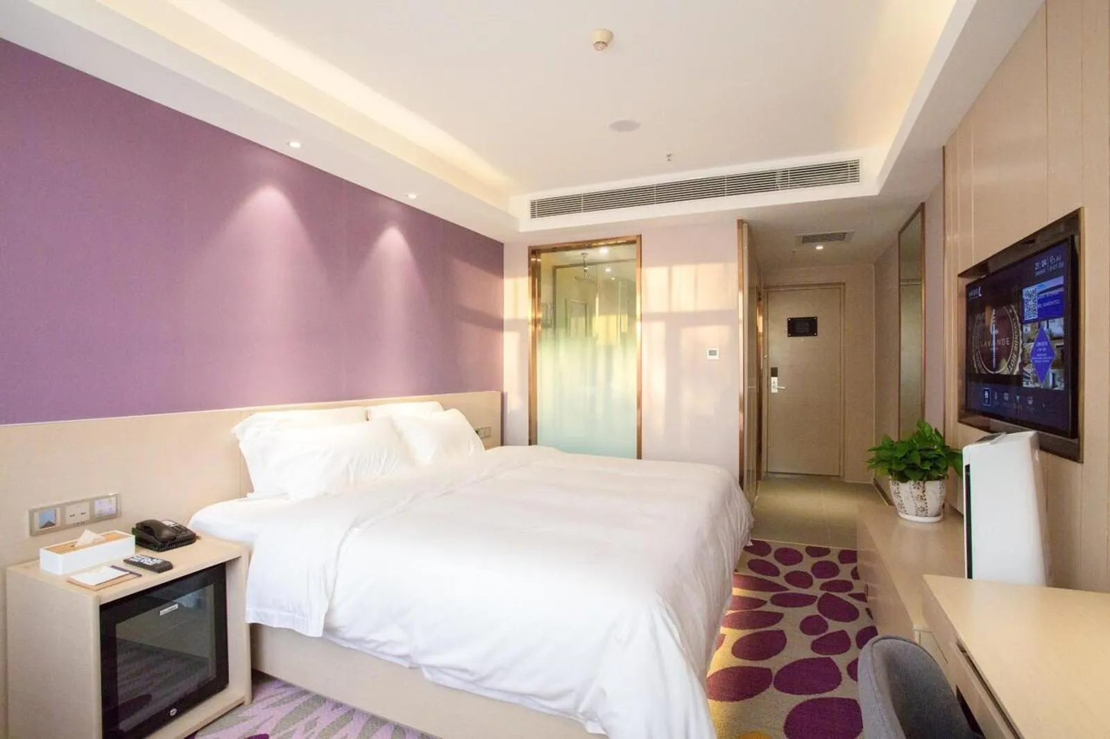 Bed in Lavande Hotel Changji Changning Road