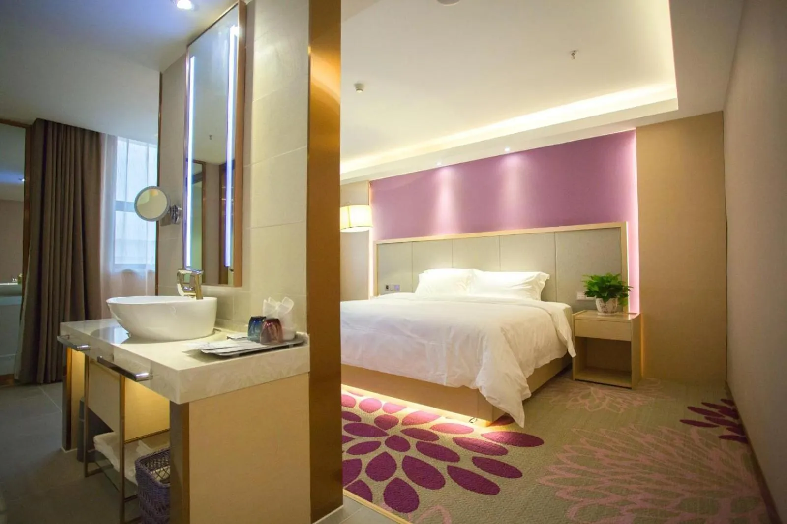 Bed in Lavande Hotel Changji Changning Road