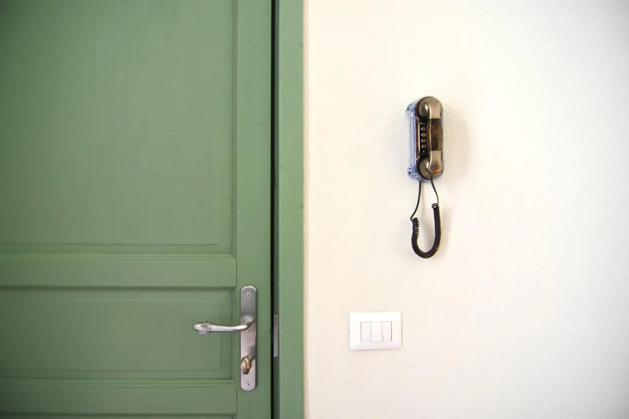 Seating area in Palà Suites