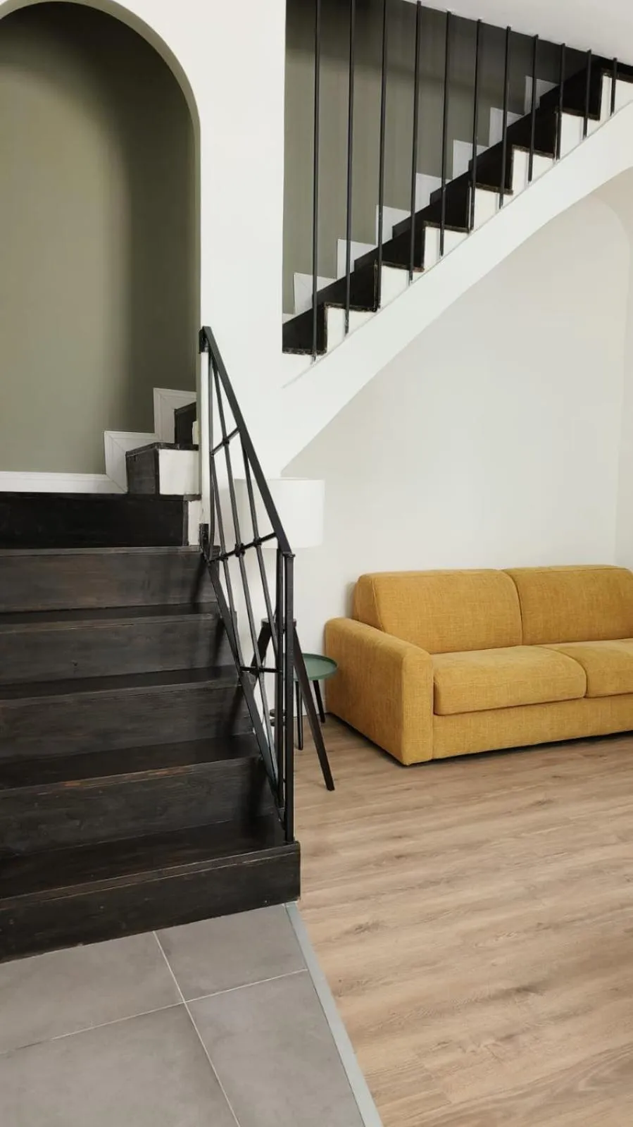 Living room in Palà Suites