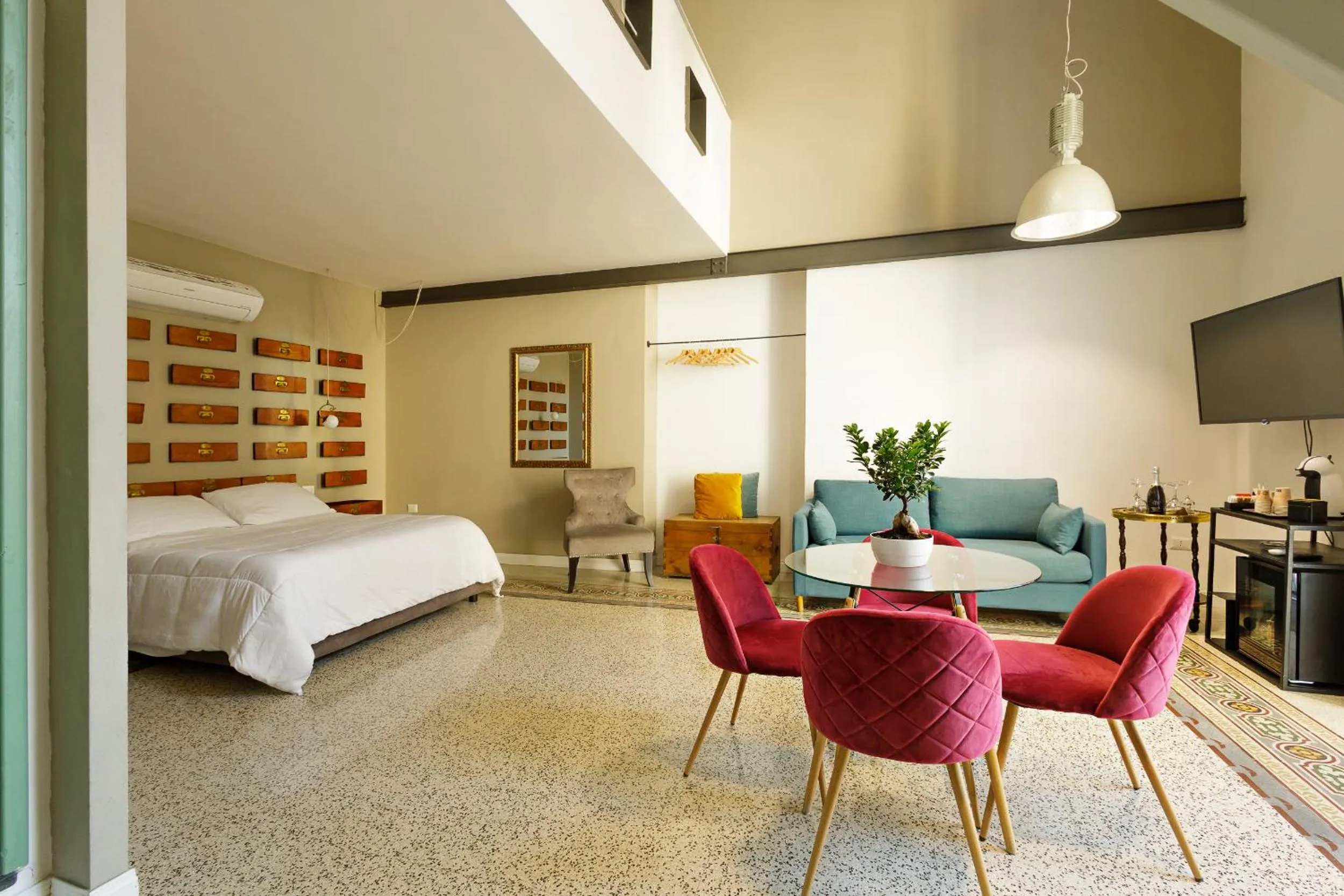 Bedroom, Bed in Palà Suites