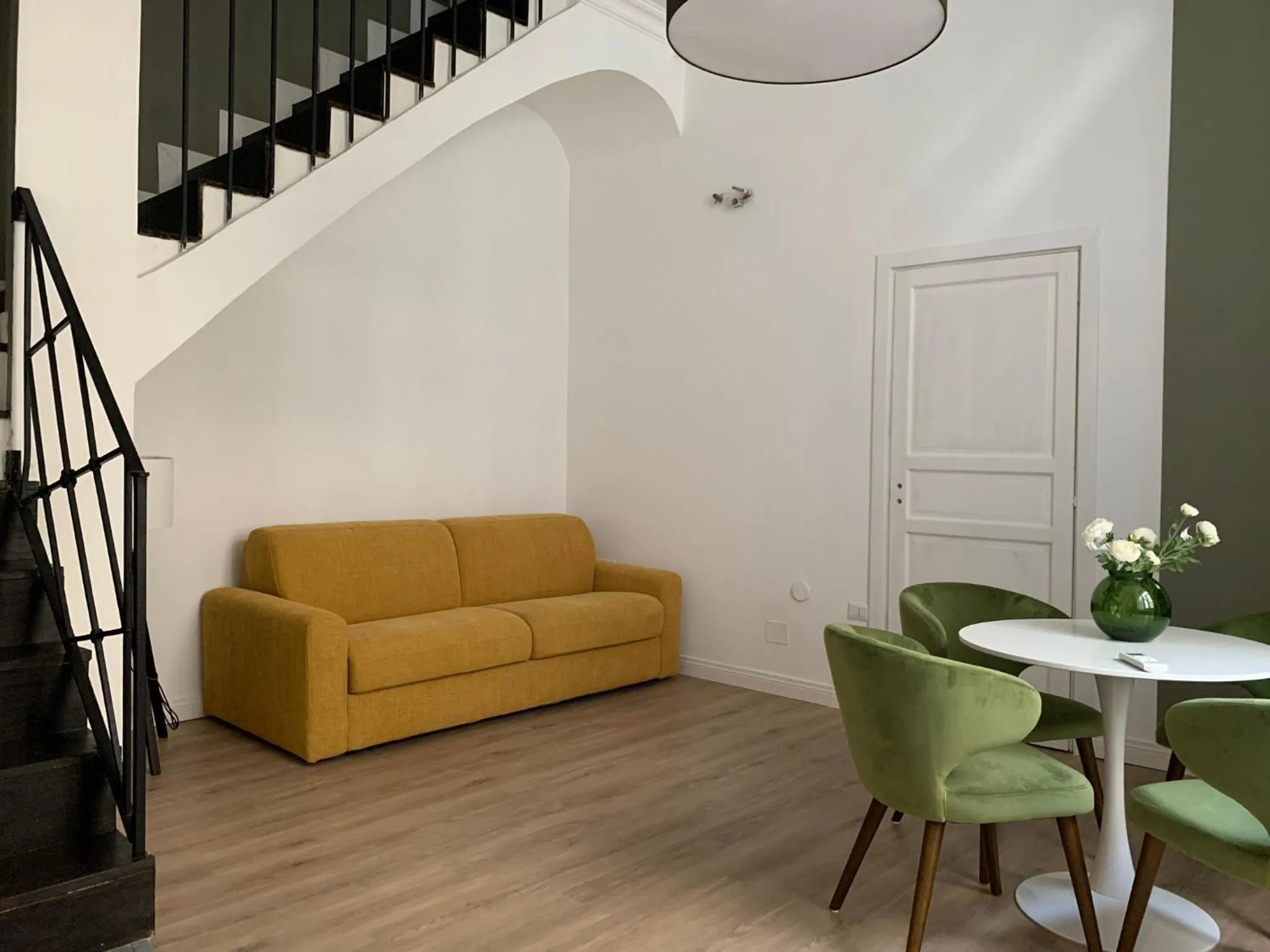 Living room in Palà Suites