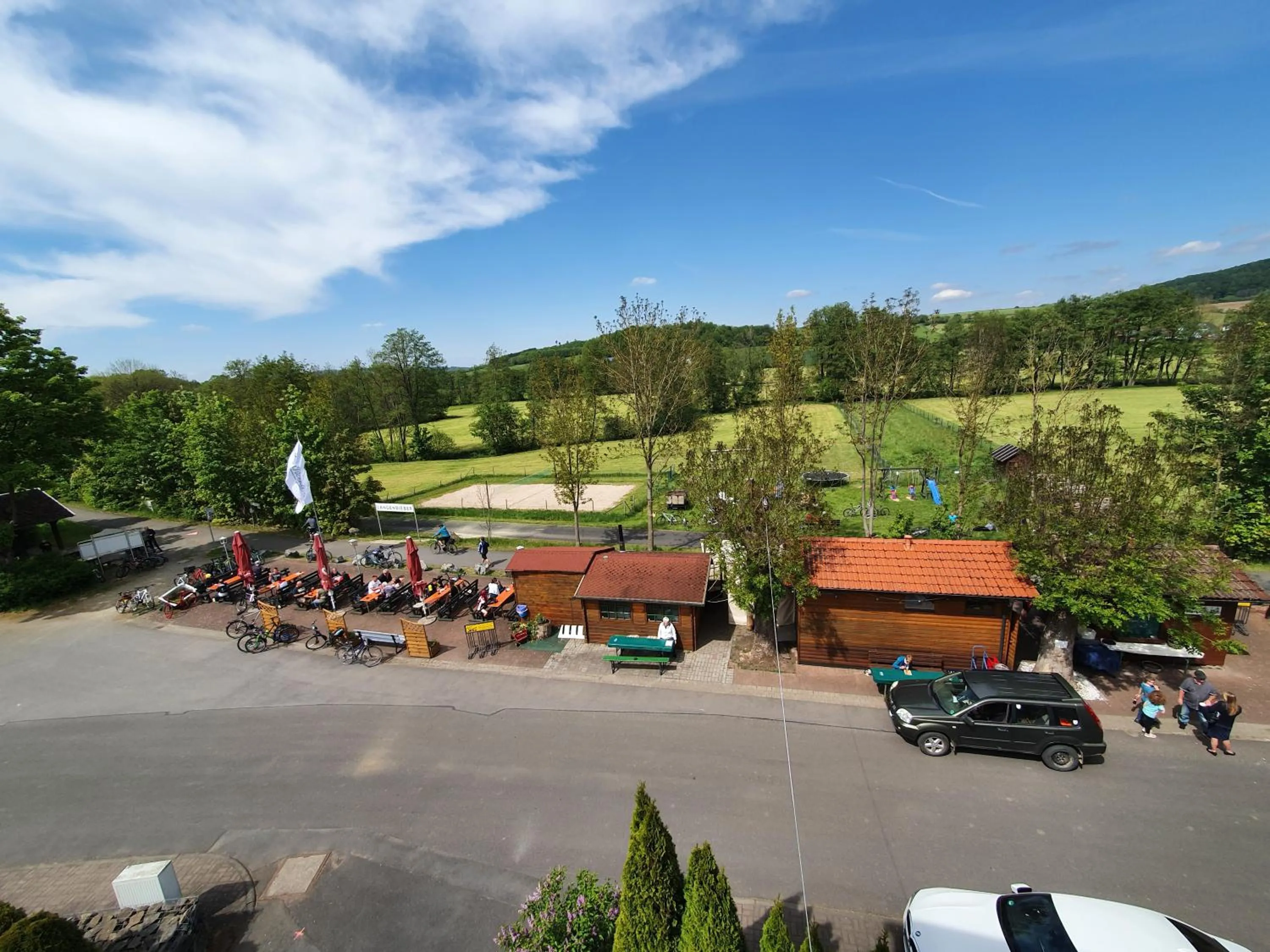 Spring in Budget Hotel Biebertal am Milseburgradweg