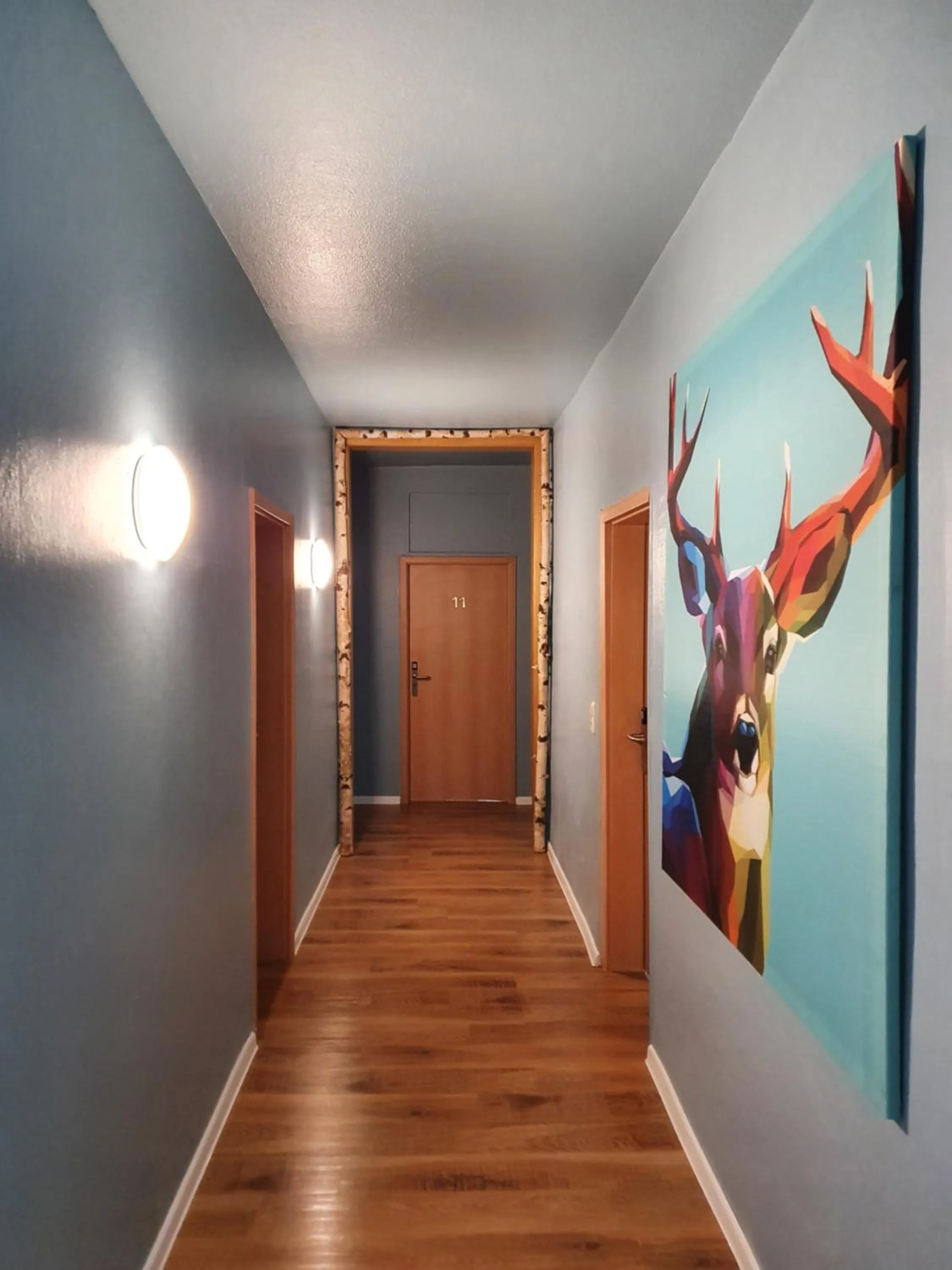 Area and facilities in Budget Hotel Biebertal am Milseburgradweg