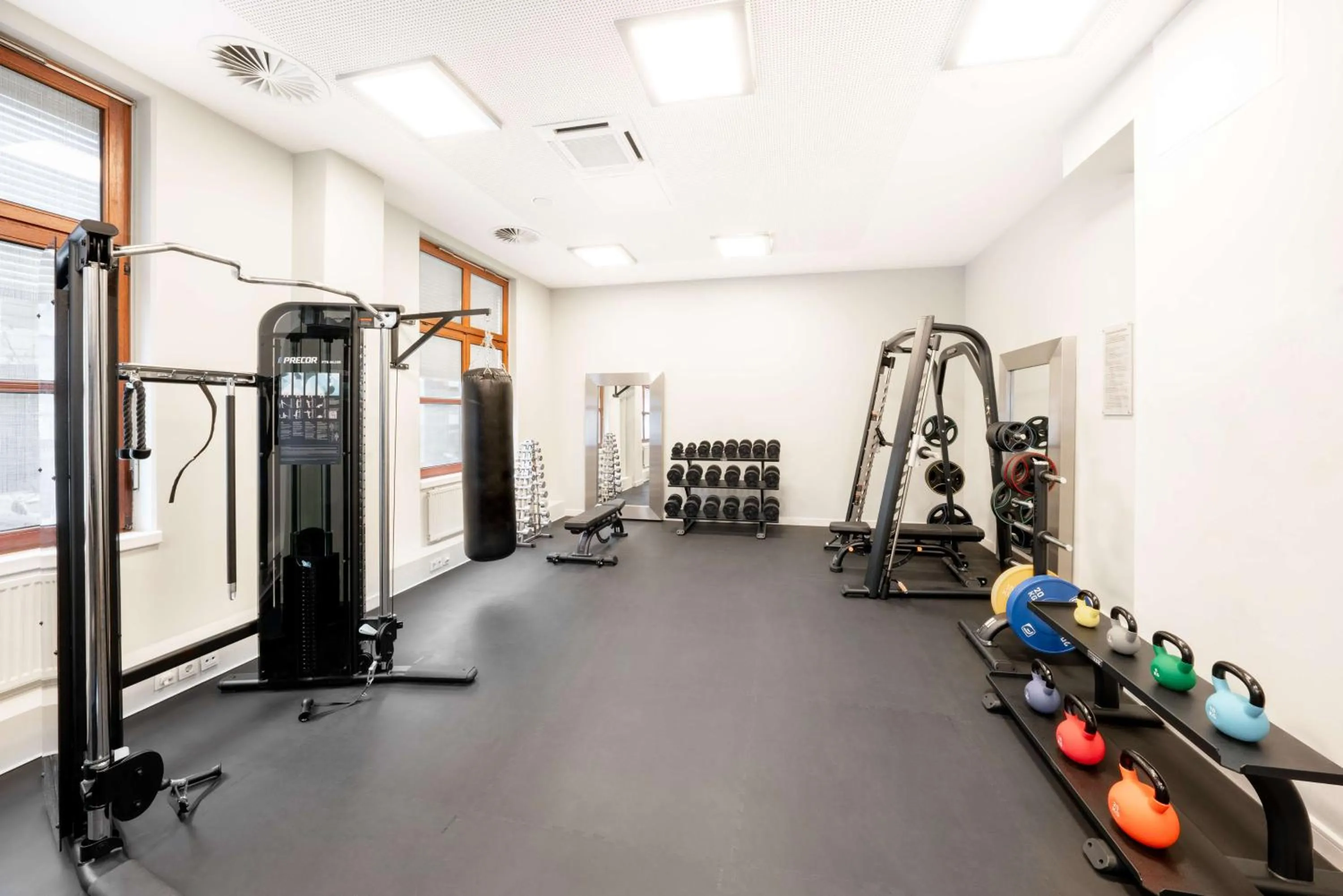 Fitness centre/facilities in Hilton Berlin