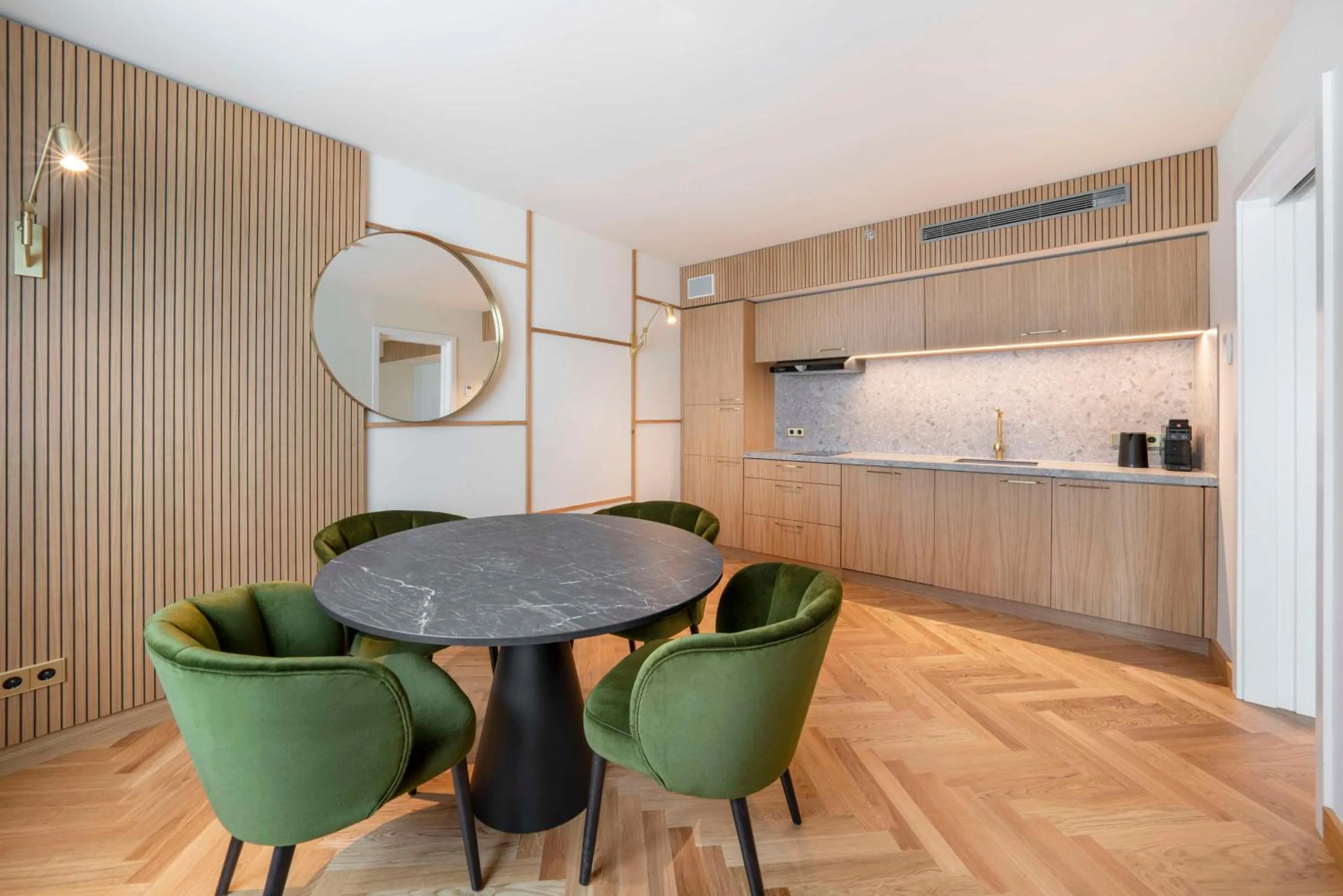 Kitchen or kitchenette in Hilton Berlin