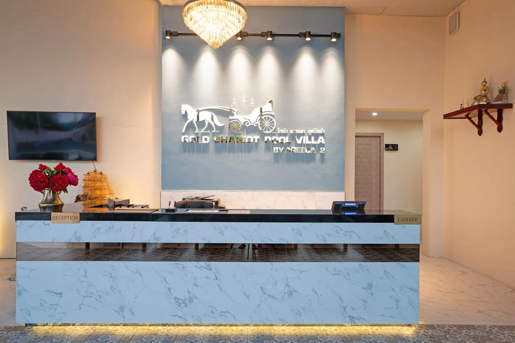 Staff in Gold Chariot Pool Villa, Phuket - SHA Plus Certified