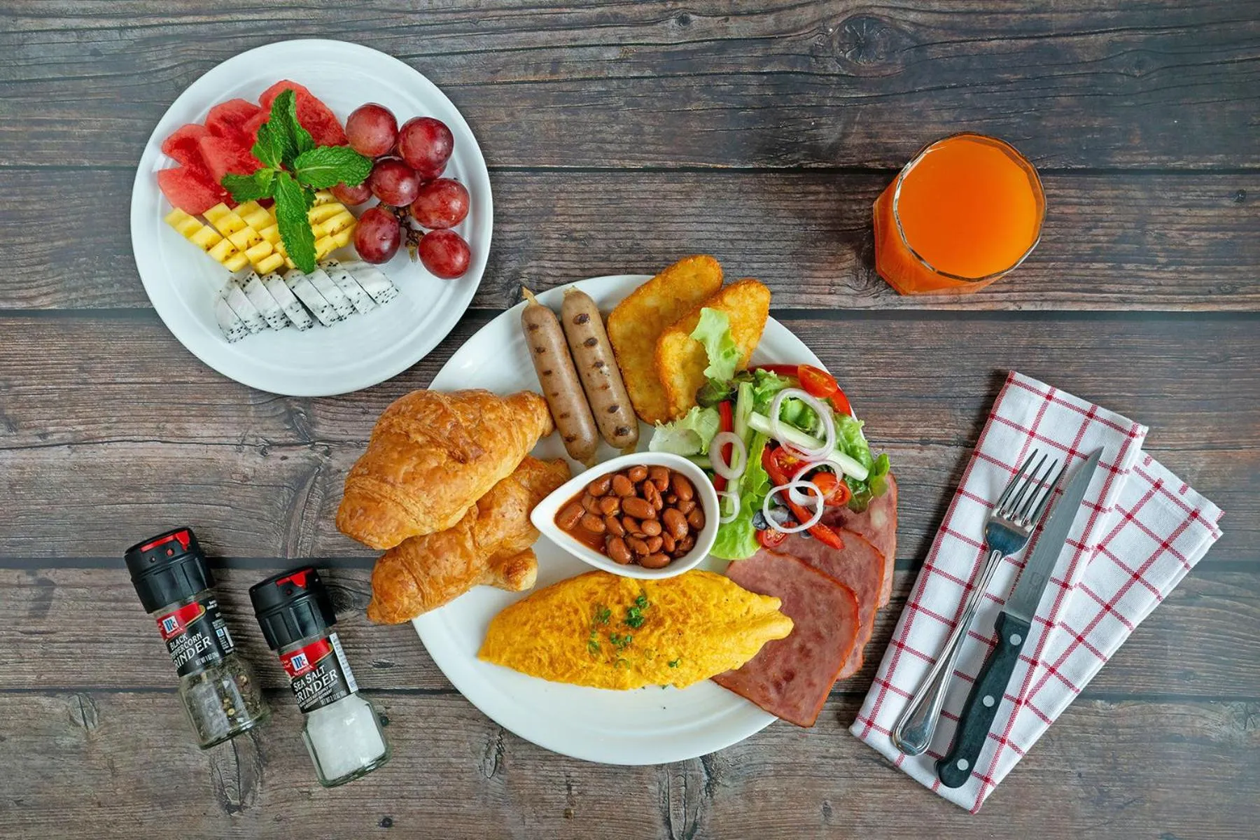 Food in Gold Chariot Pool Villa, Phuket - SHA Plus Certified