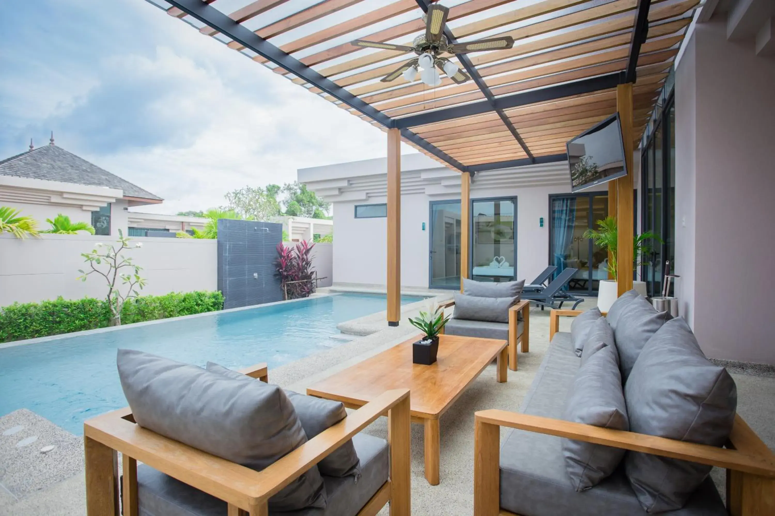 Three-Bedroom Villa in Gold Chariot Pool Villa, Phuket - SHA Plus Certified Three-Bedroom Villa in Gold Chariot Pool Villa, Phuket - SHA Plus Certified