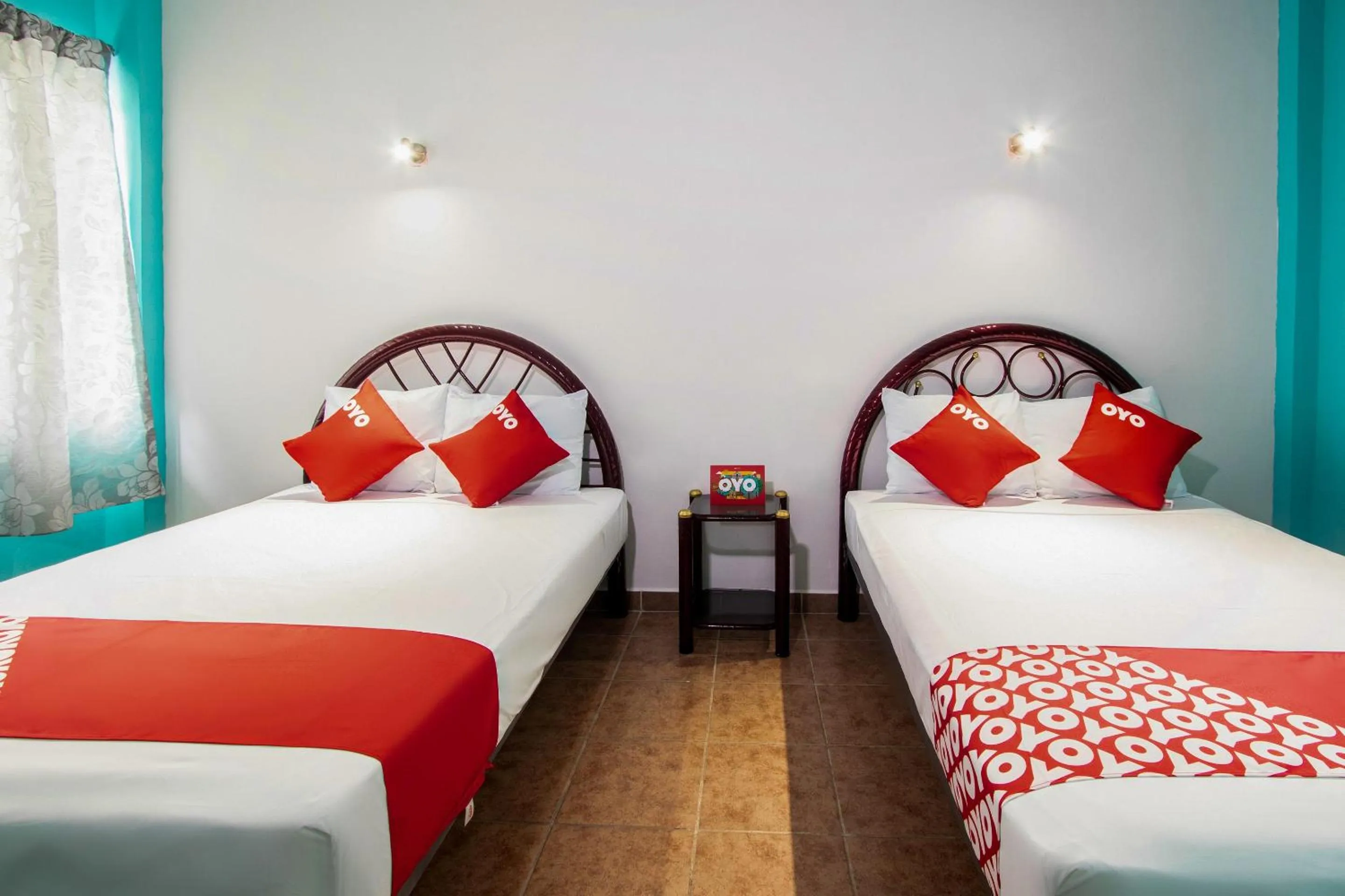 Bedroom, Bed in OYO Hotel Estacion,José Cardel,Parque Central Revolución