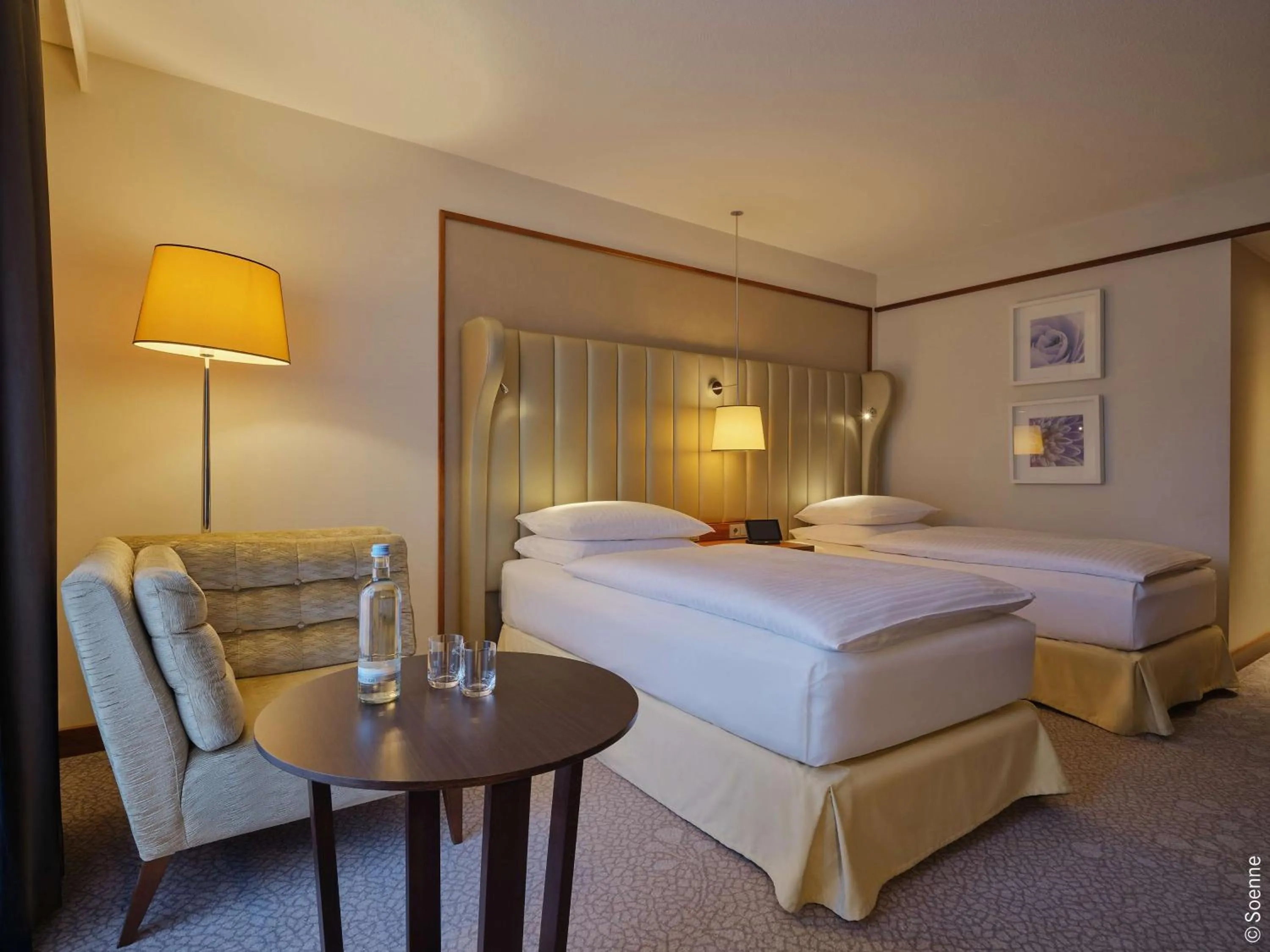 Bedroom, Bed in Dorint Hotel Bonn