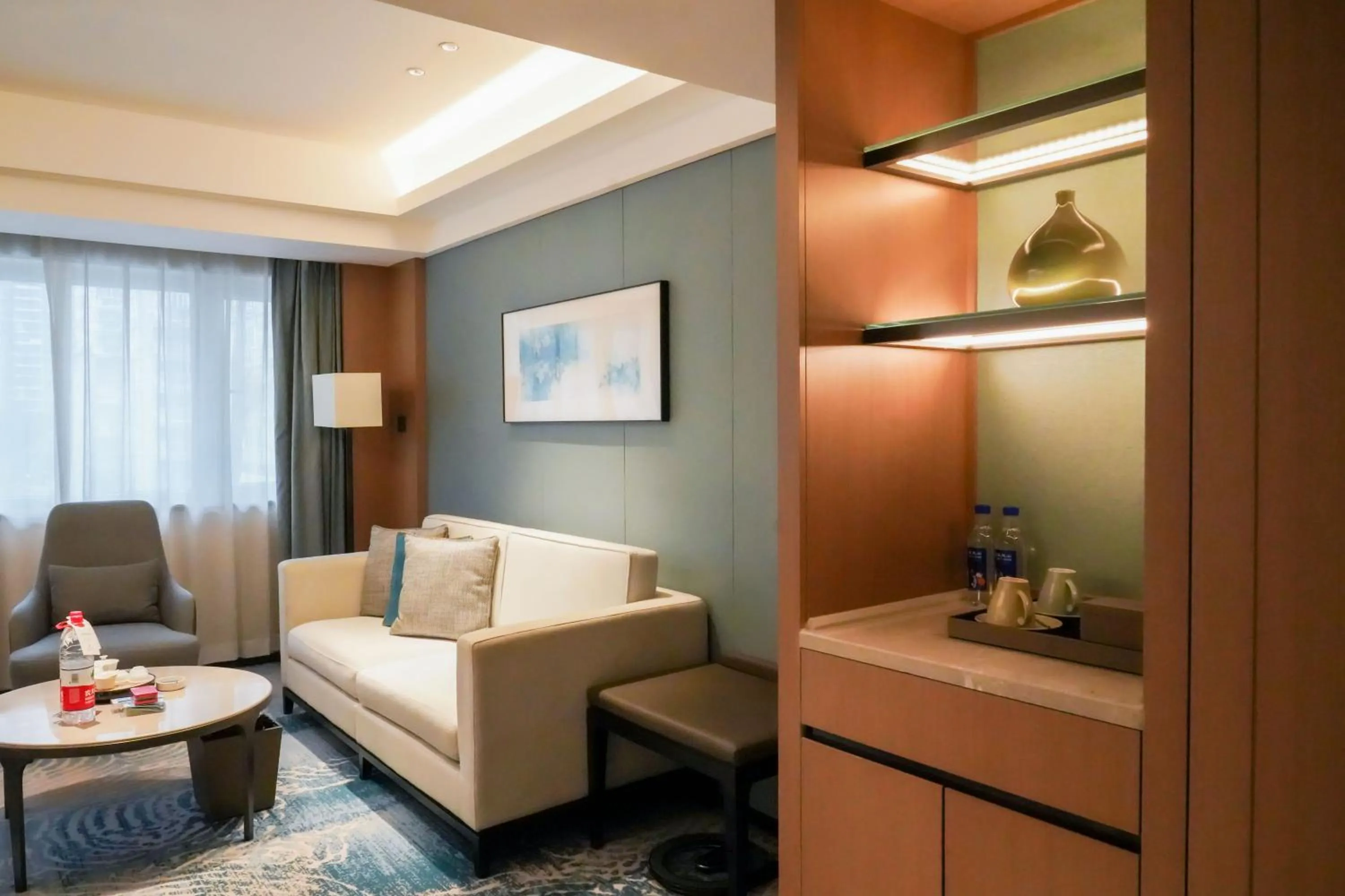 Seating area in Foreign Trade Centre C&D Hotel,Fuzhou