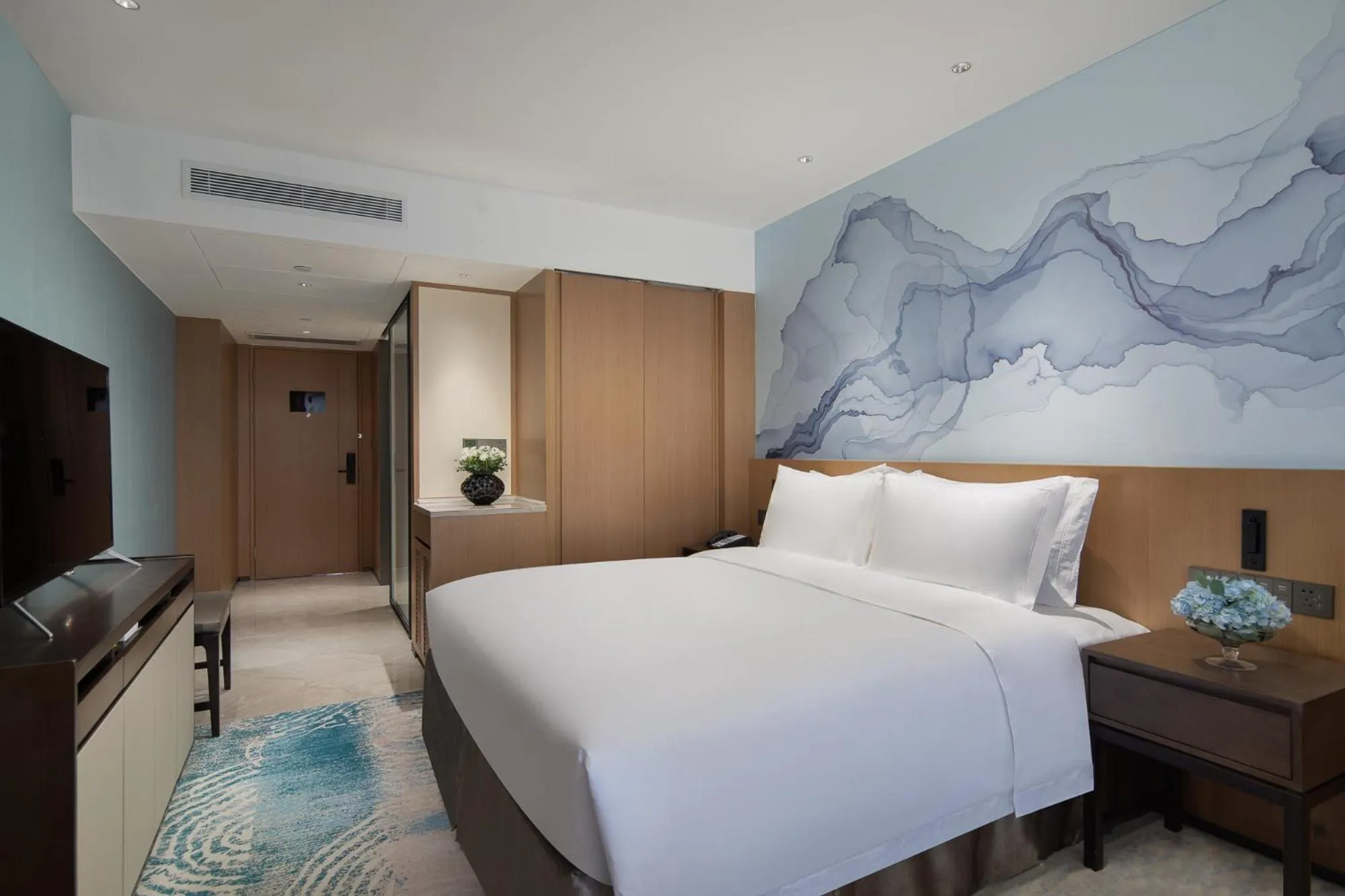 Bed in Foreign Trade Centre C&D Hotel,Fuzhou