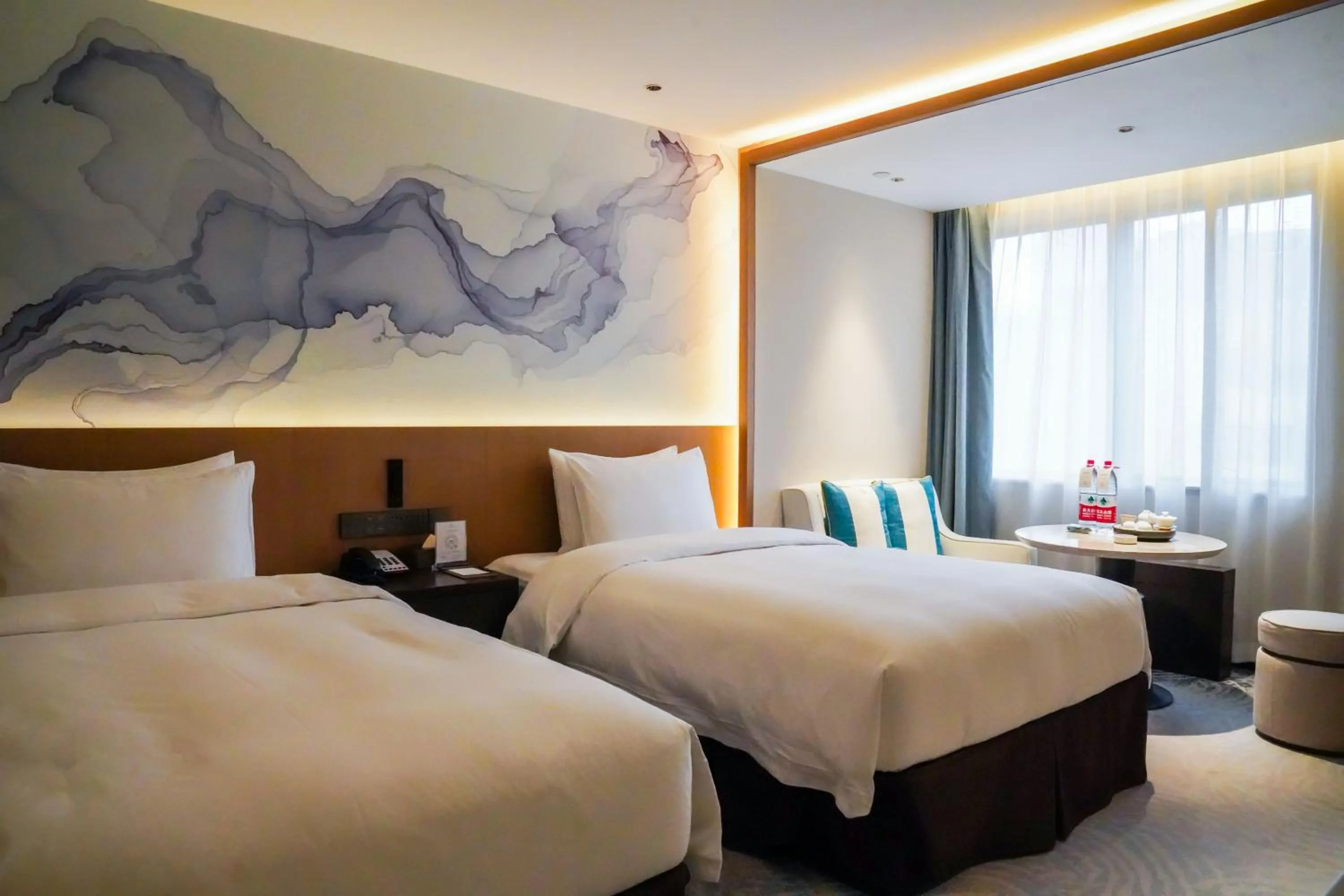 Bed in Foreign Trade Centre C&D Hotel,Fuzhou