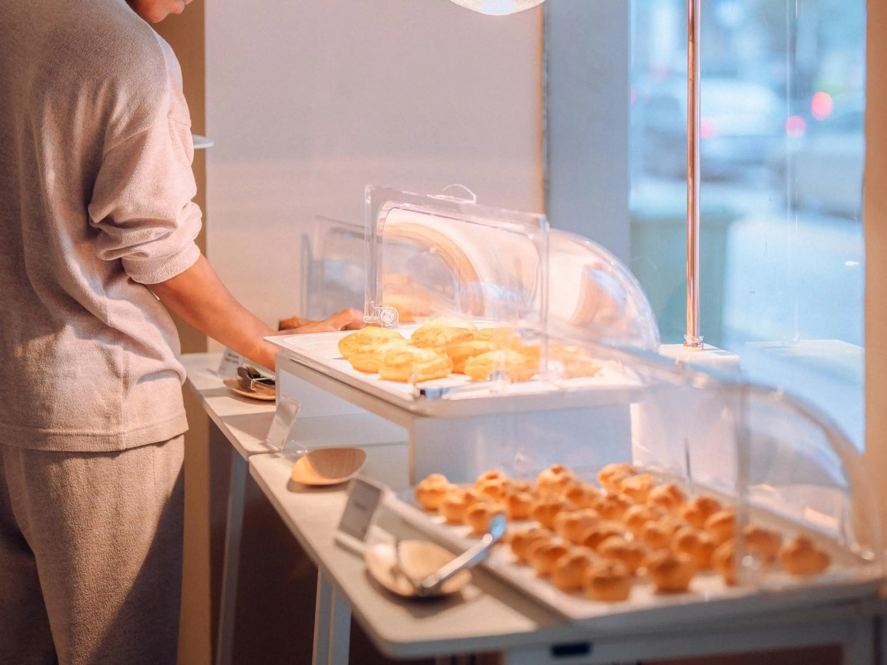 Continental breakfast in KINN Capsule - HER Space, Female Only