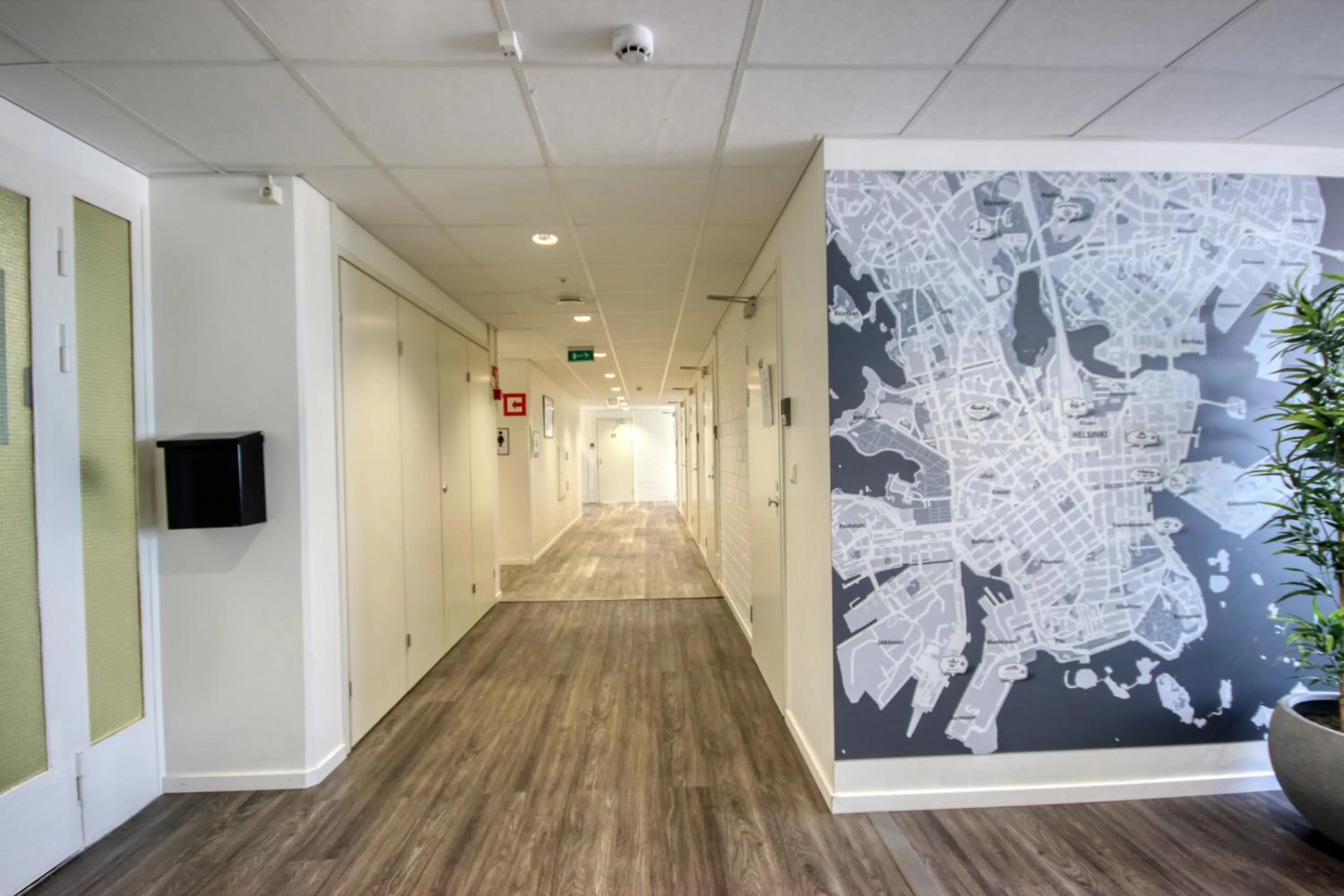 Lobby or reception in Sky Hostel Helsinki