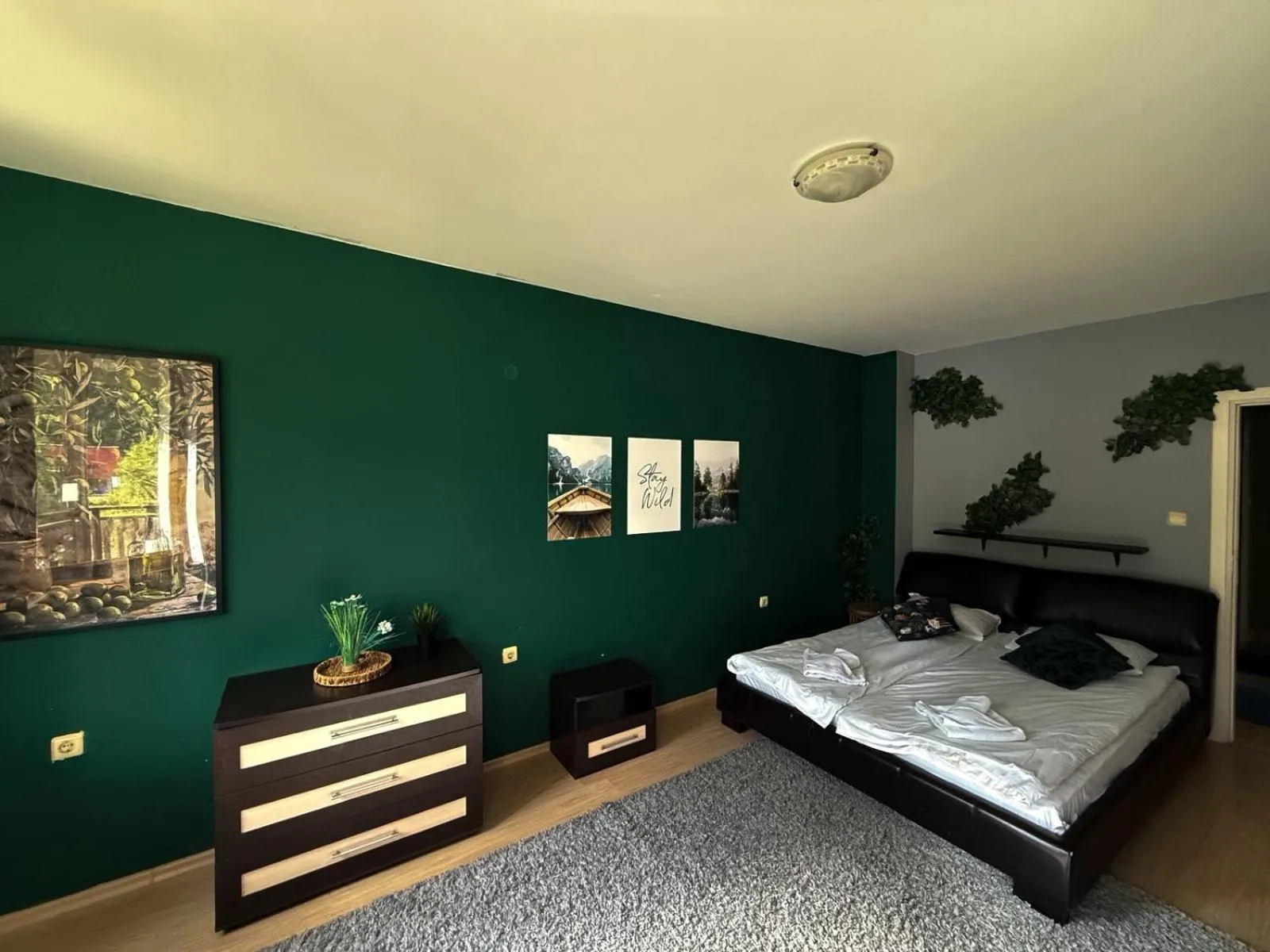 Bed in Hotel Iceberg Borovets