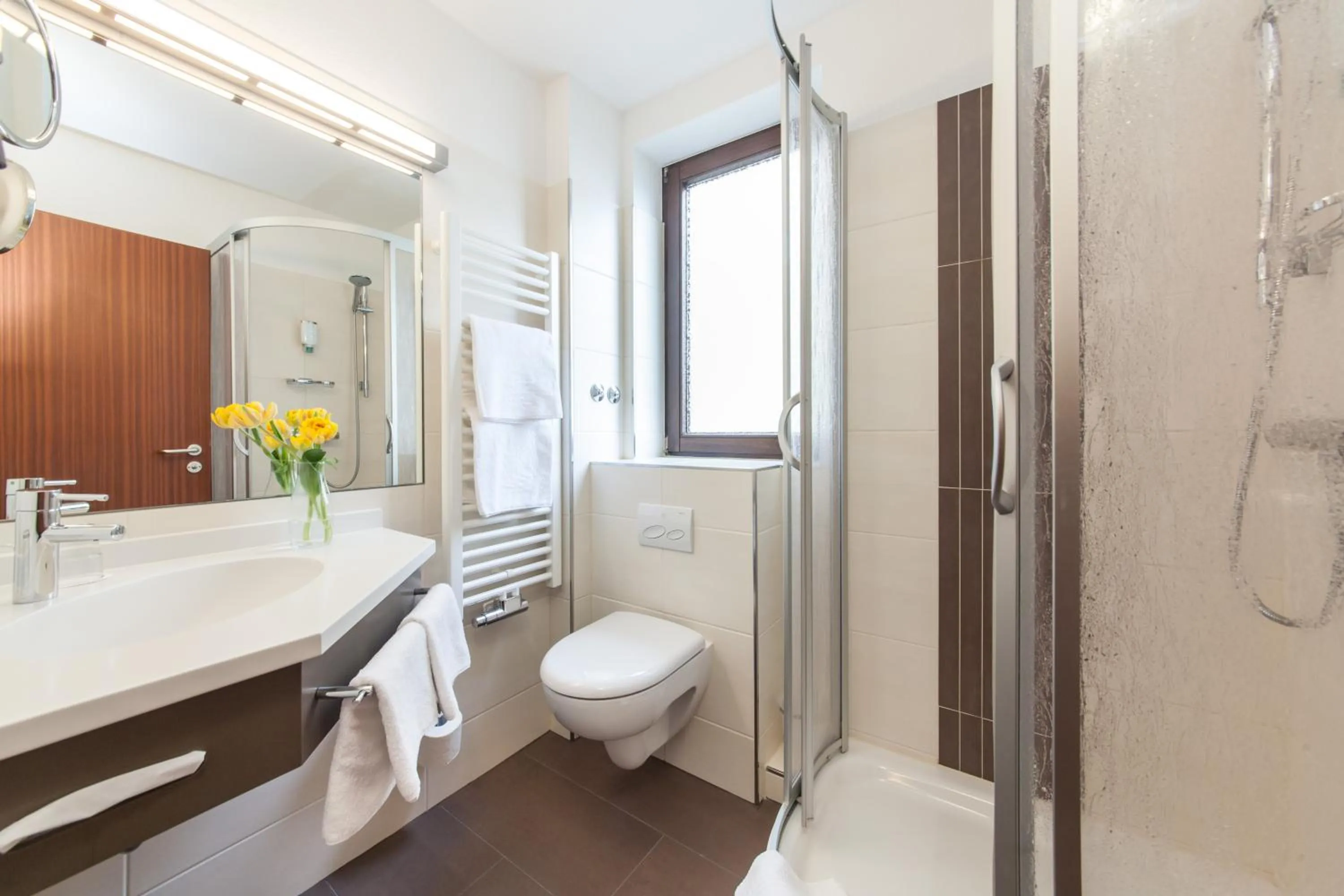 Bathroom in Hotel Strijewski