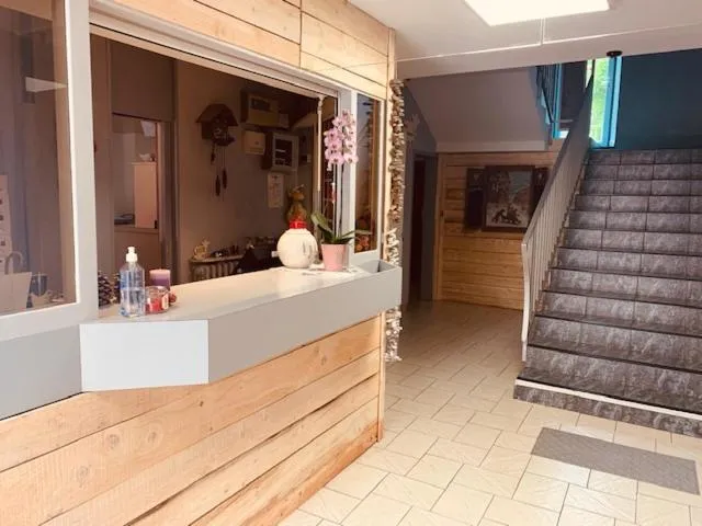 Property building in Hôtel-Restaurant La Bergerie