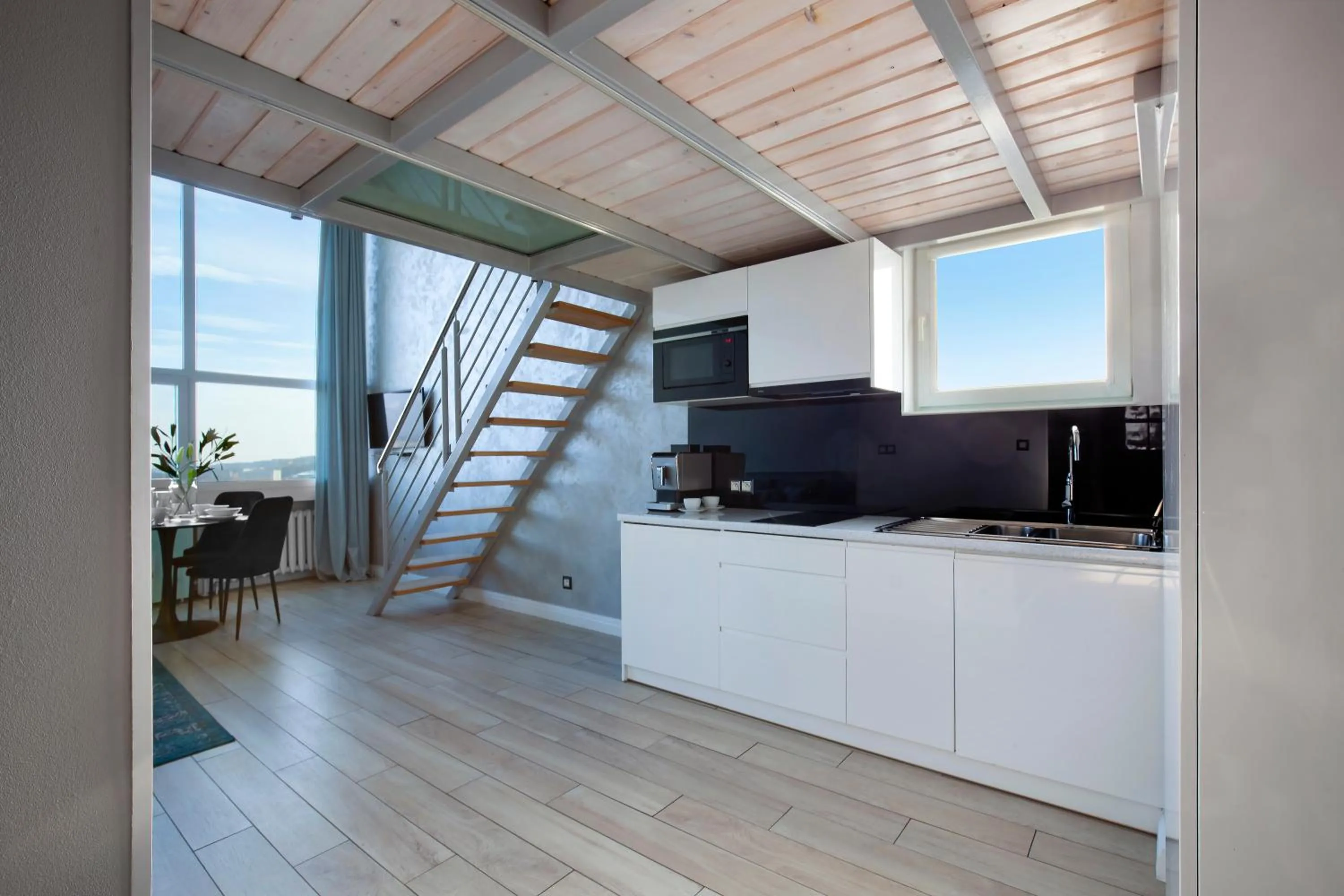 TV and multimedia in Panorama- the View of Gdańsk by Elite Apartments