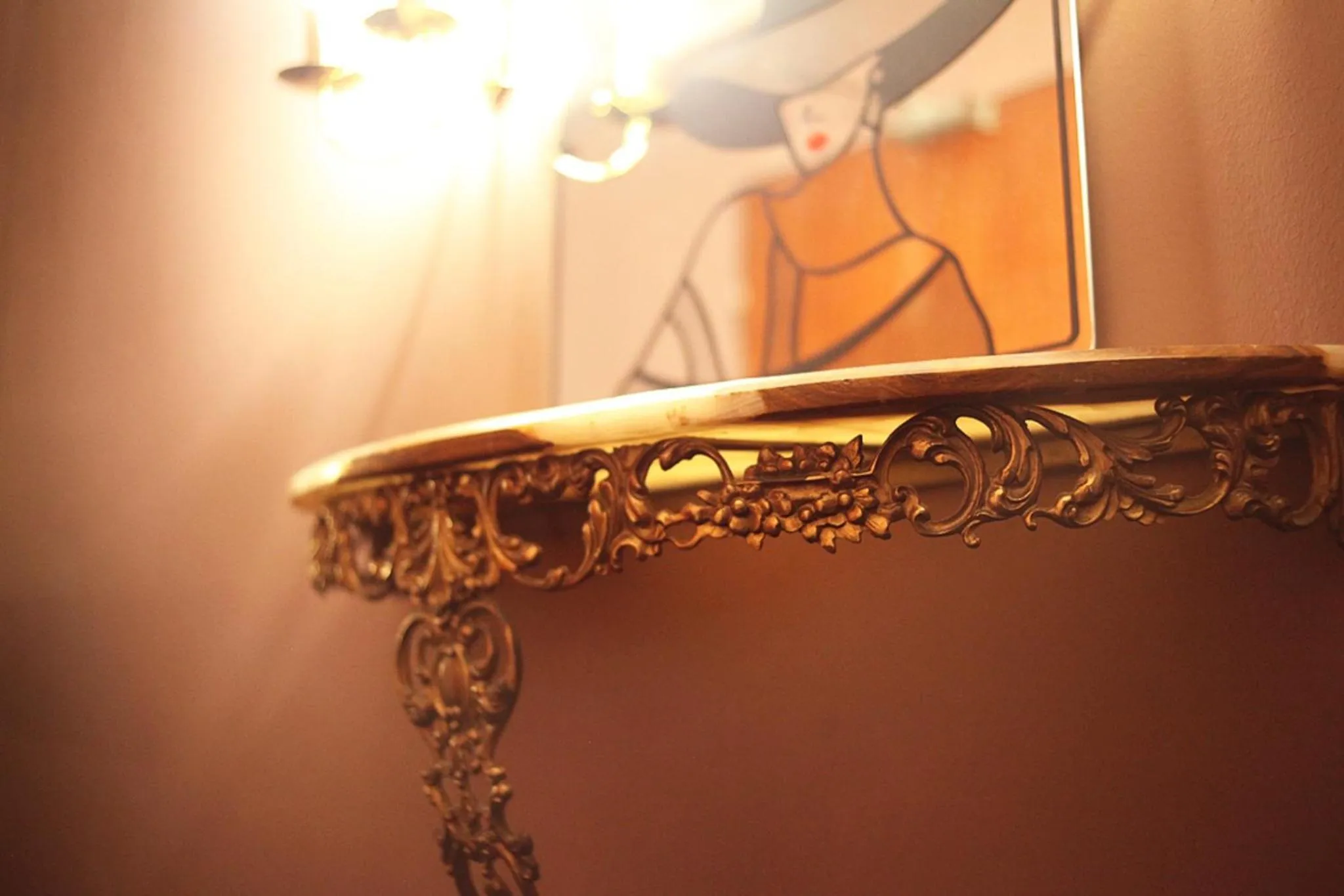 Decorative detail in Hotel Lafayette