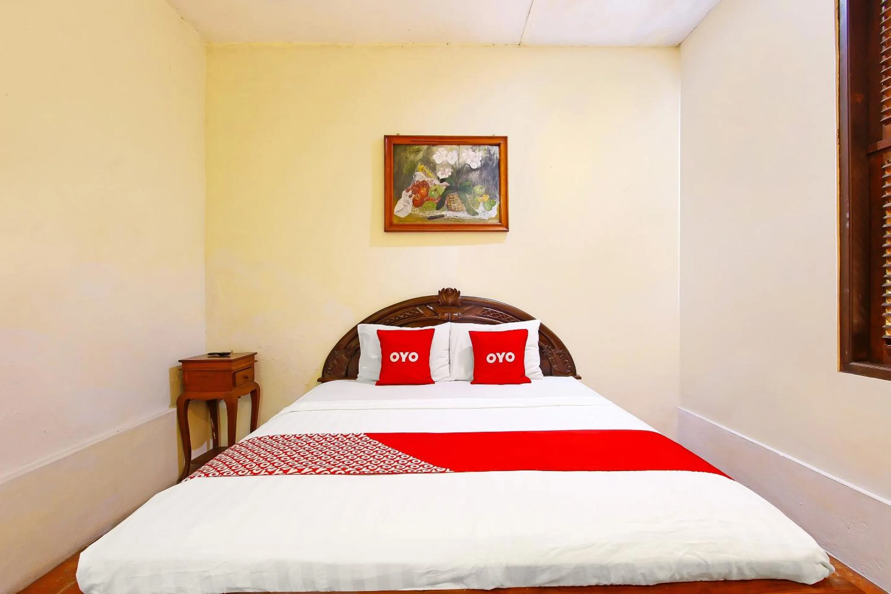 Bedroom in Hotel O Kopi Klotok Homestay Syariah