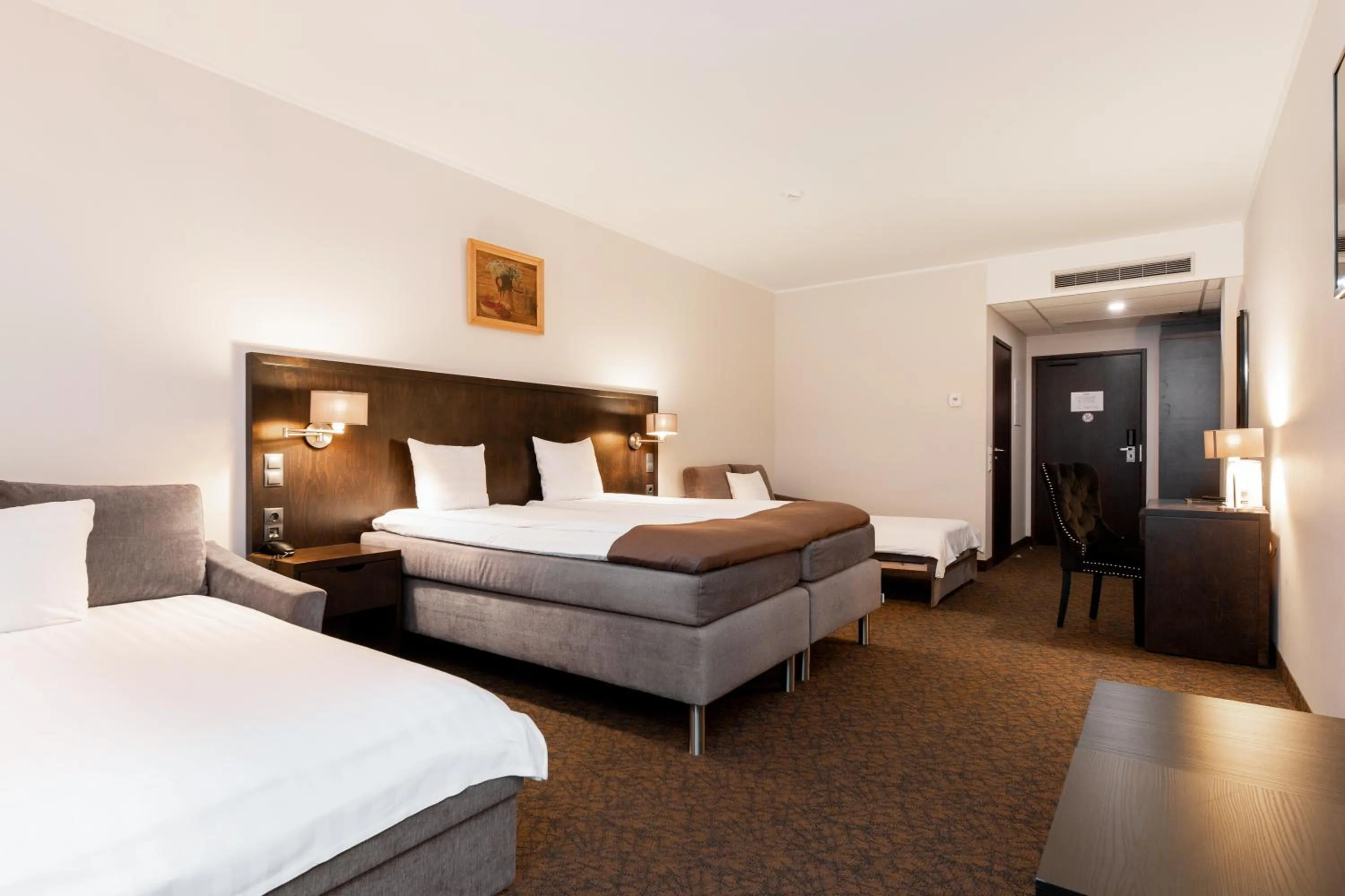 Bedroom, Bed in Adoryal Hotell