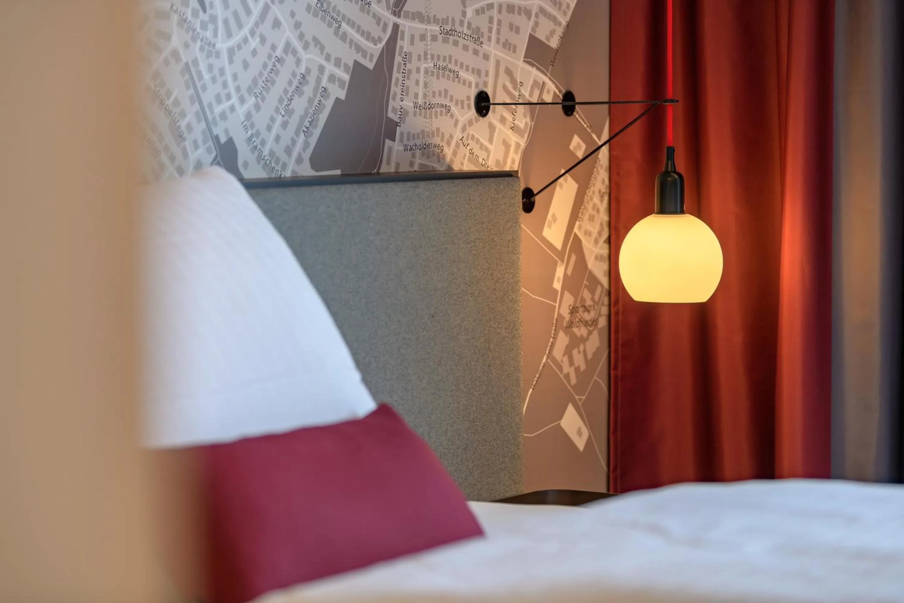 Decorative detail in IntercityHotel Herford