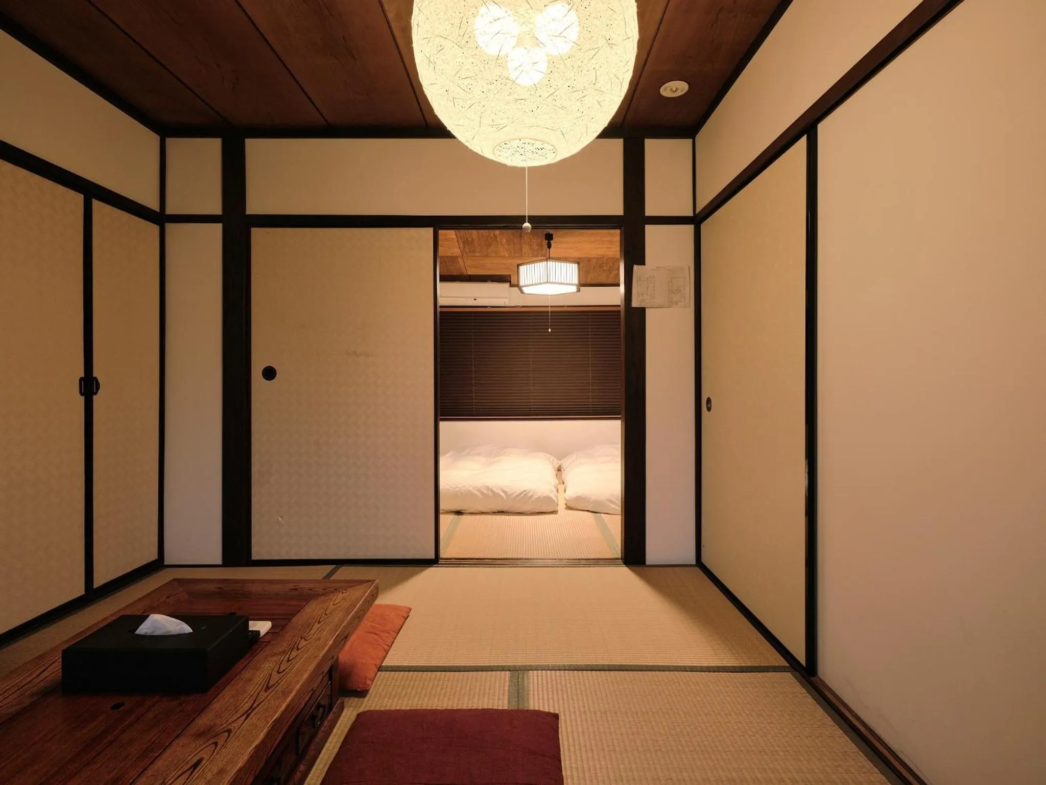Bed in Tsumugi Shichijo-Kagiyacho