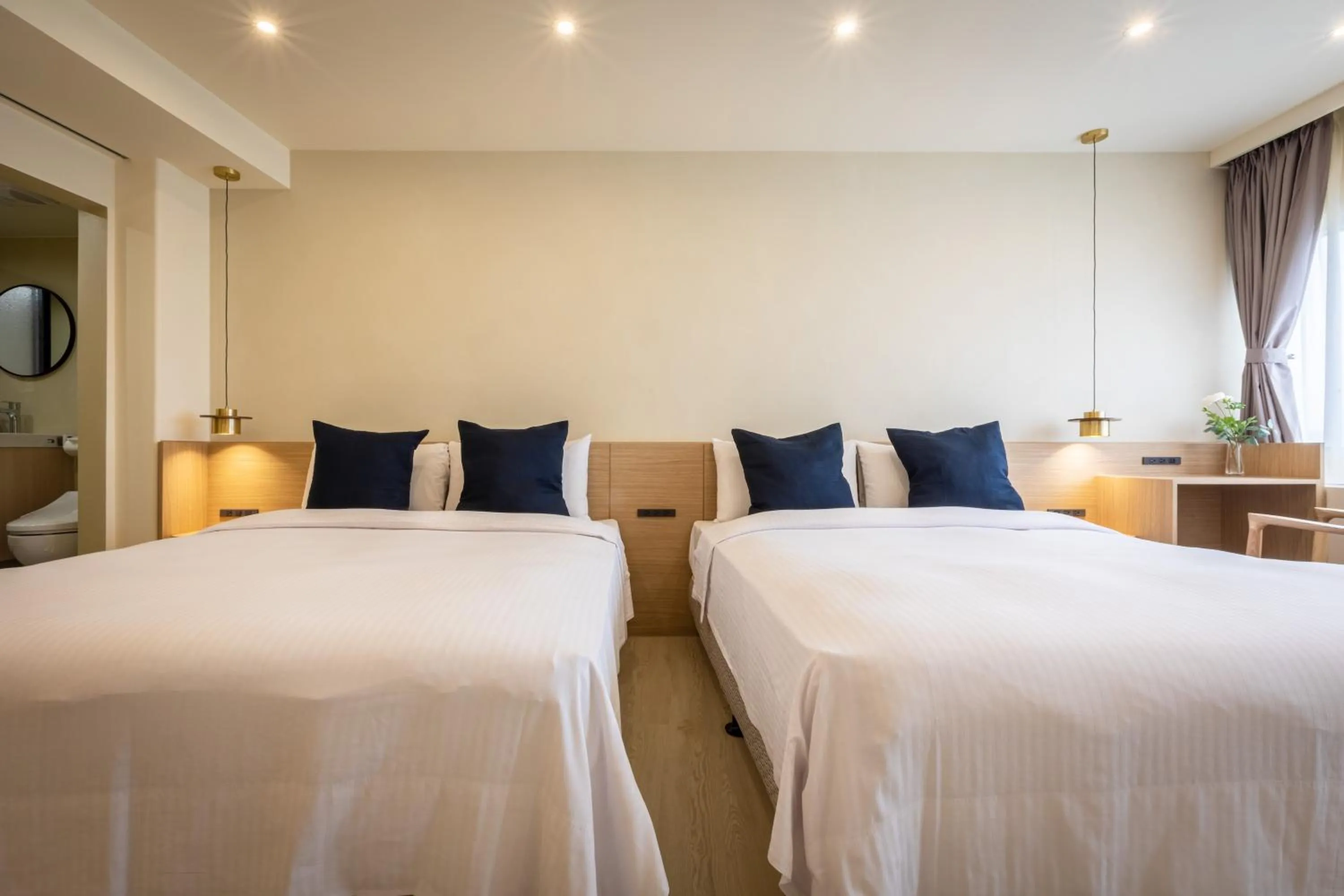 Bed in Hotel Ever Spring - Penghu