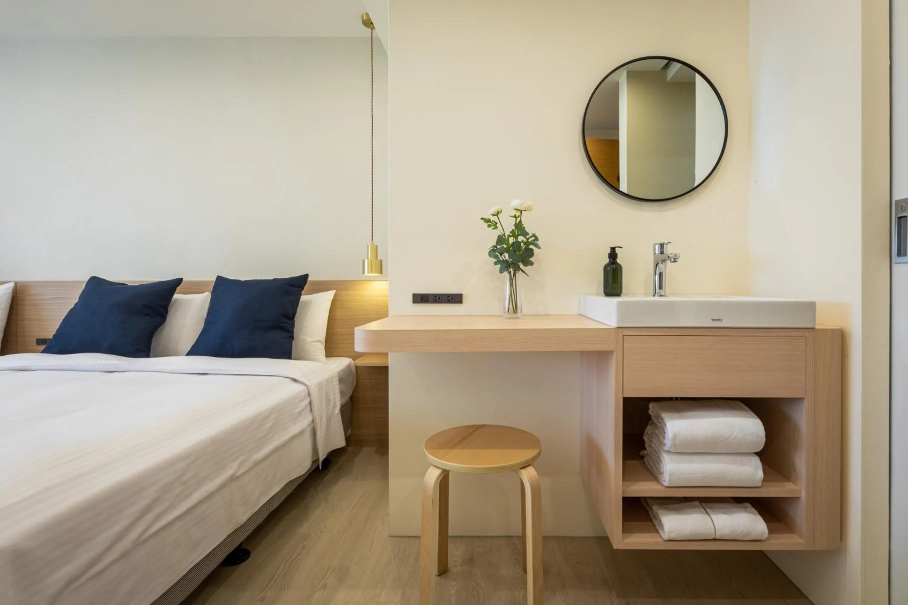 Bed in Hotel Ever Spring - Penghu