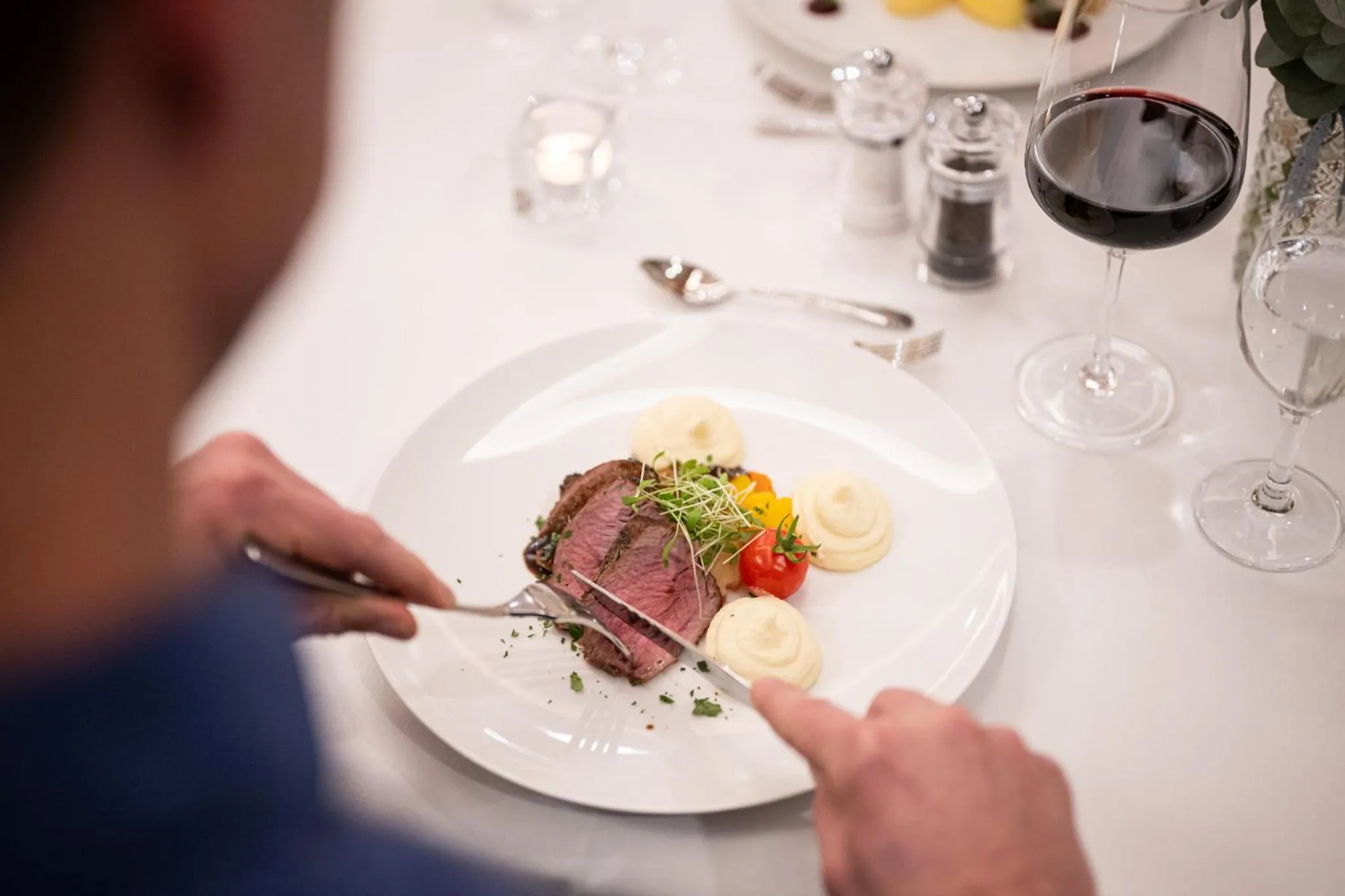 Restaurant/places to eat in Hotel Filser