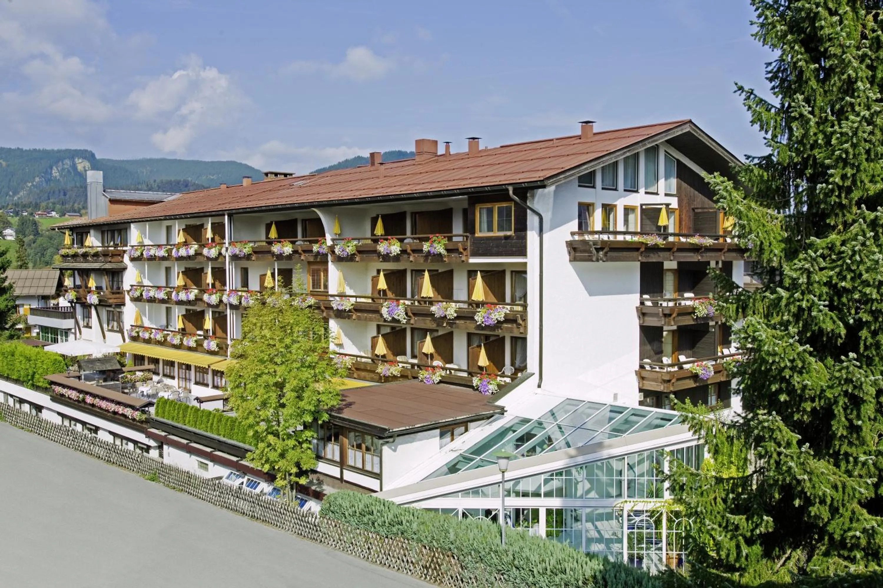 Property building in Hotel Filser