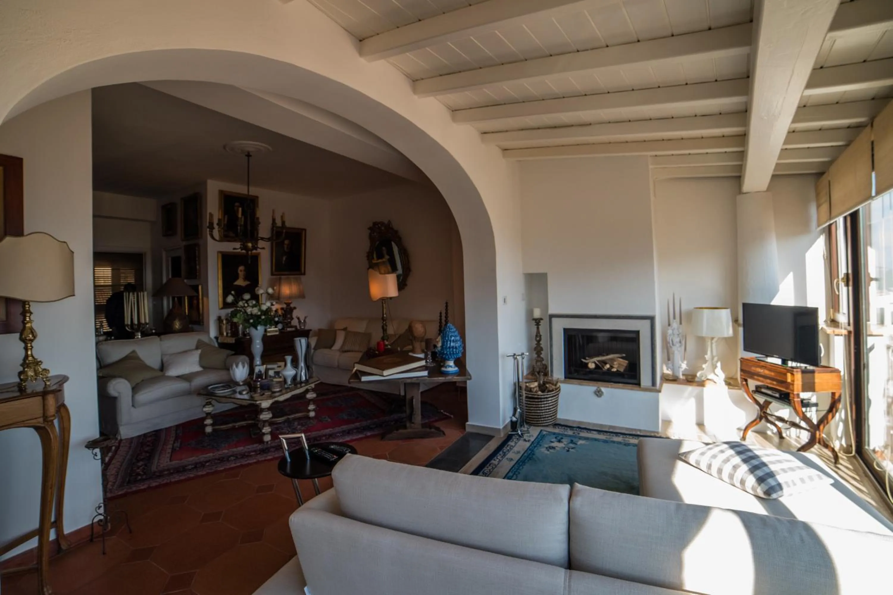 Living room in Casa Aricò & Shatulle Suites
